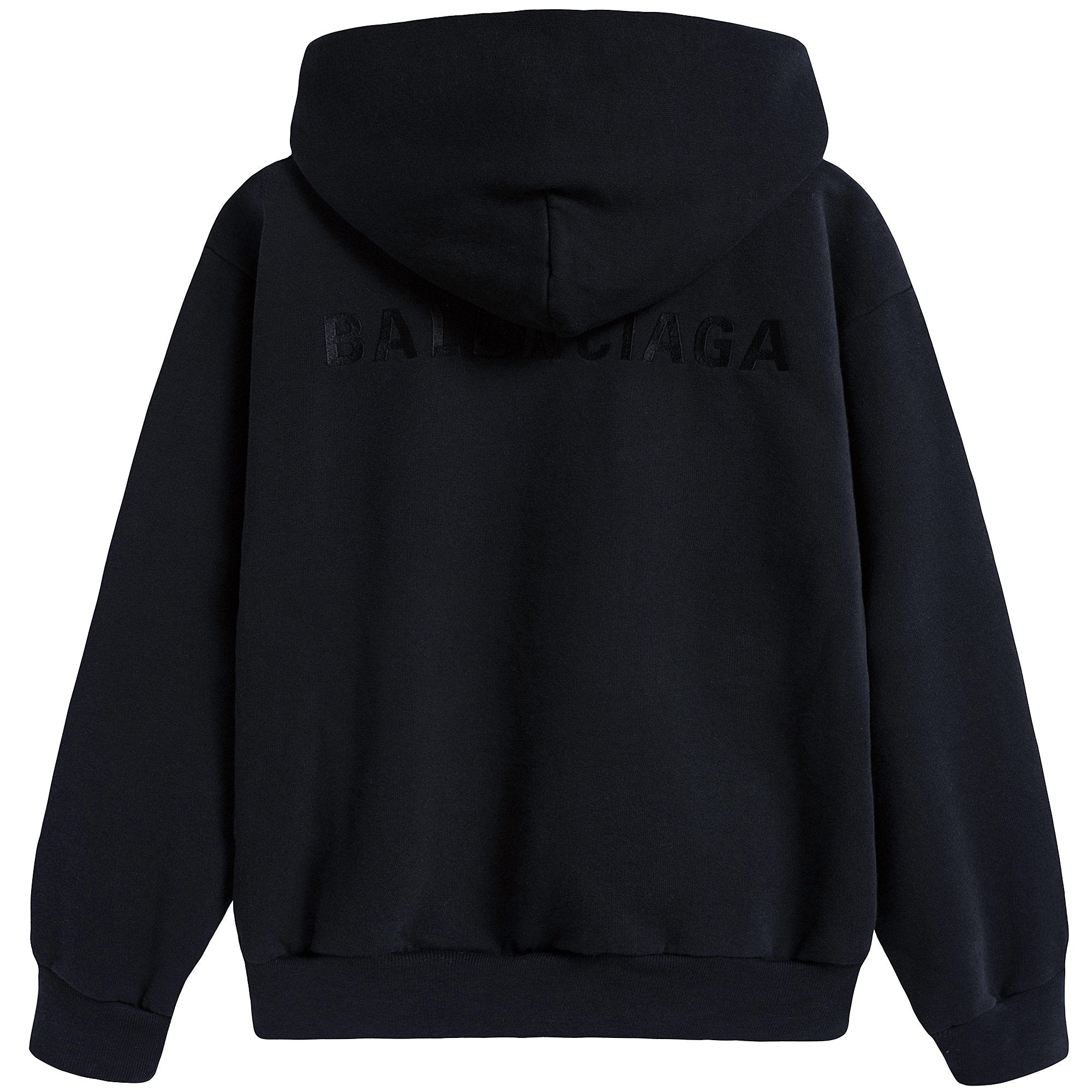 Boys & Girls Black Cotton Sweatshirt