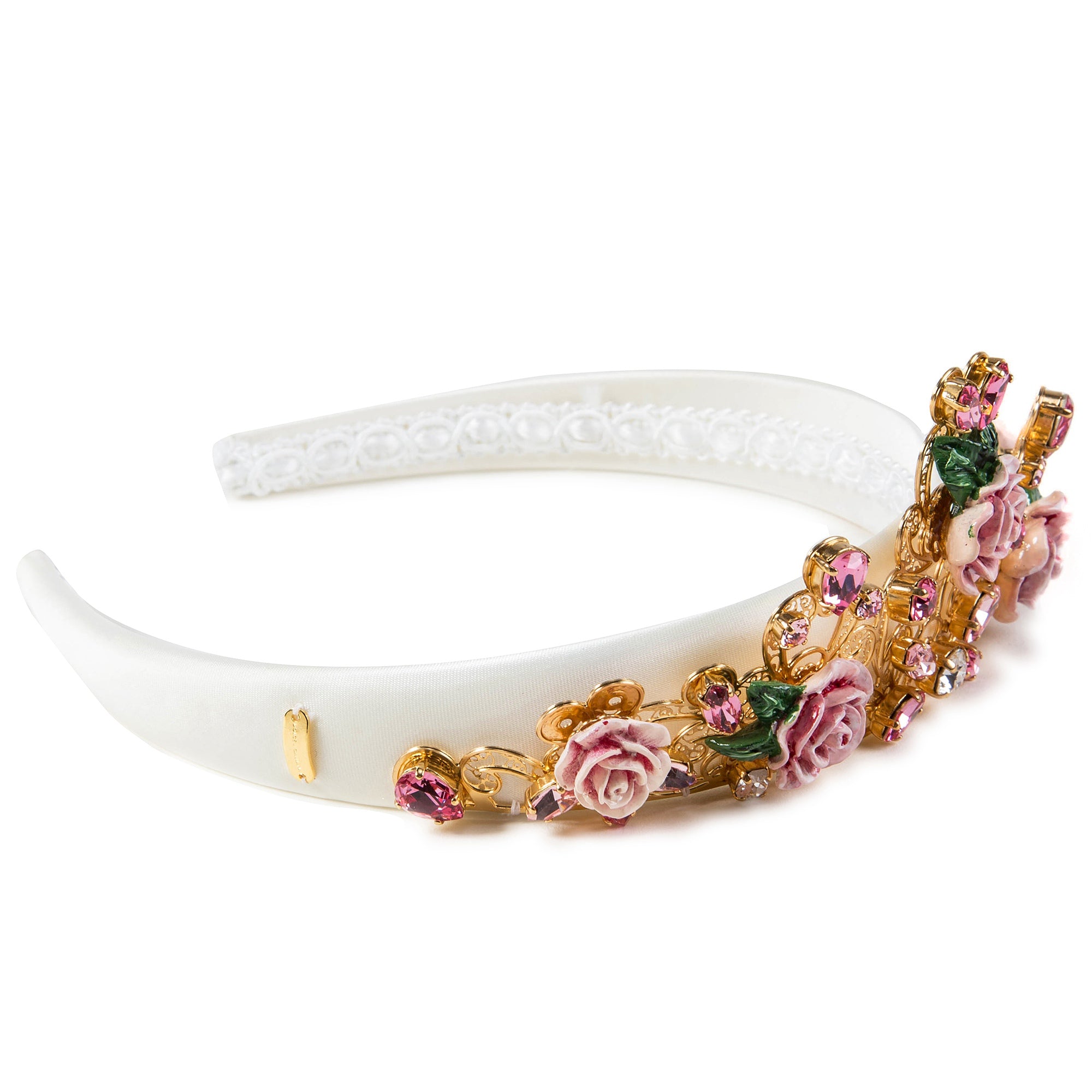 Girls Rose Gold Crown Headband
