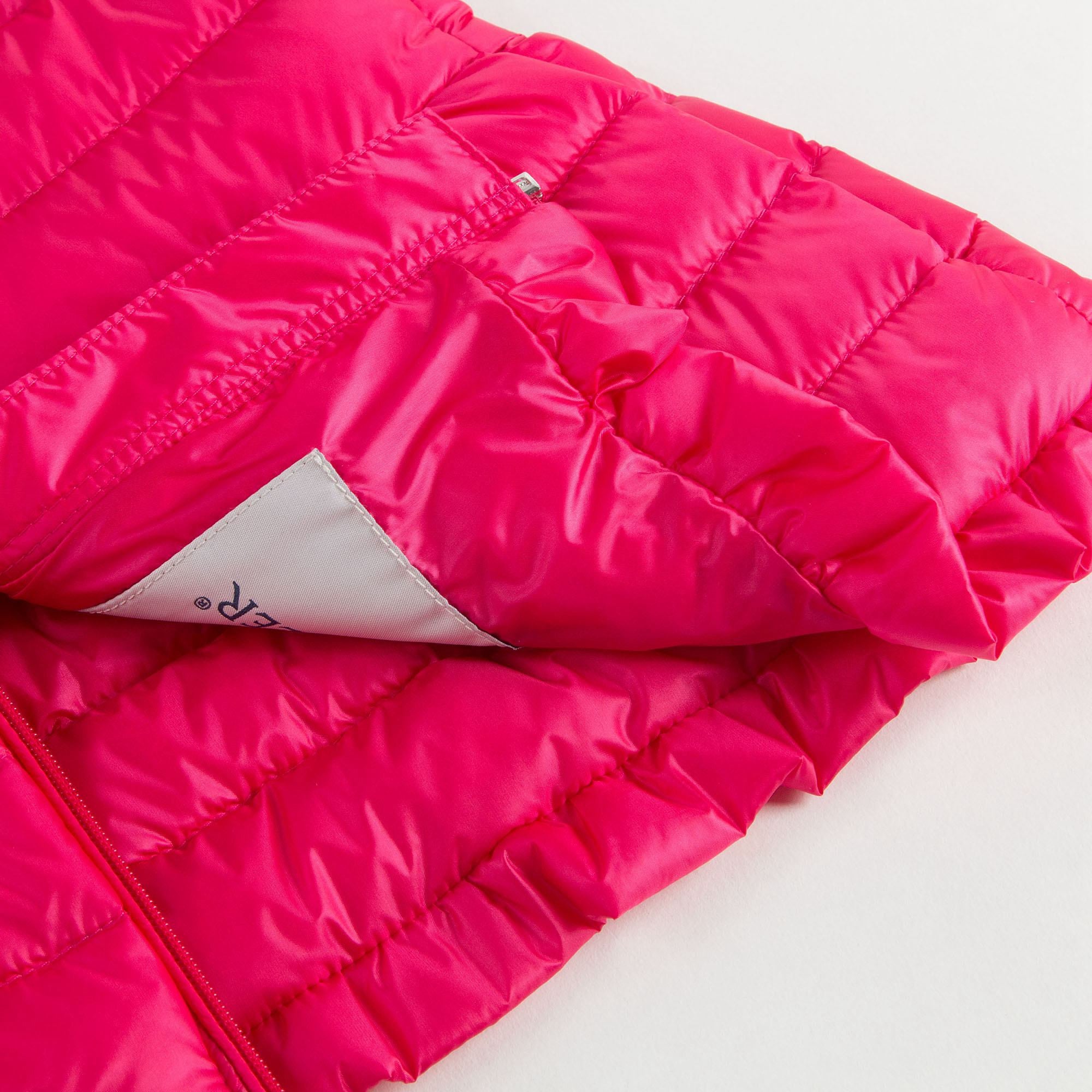 Baby Girls Fuchsia "New Cherame"Down Padded Gilet