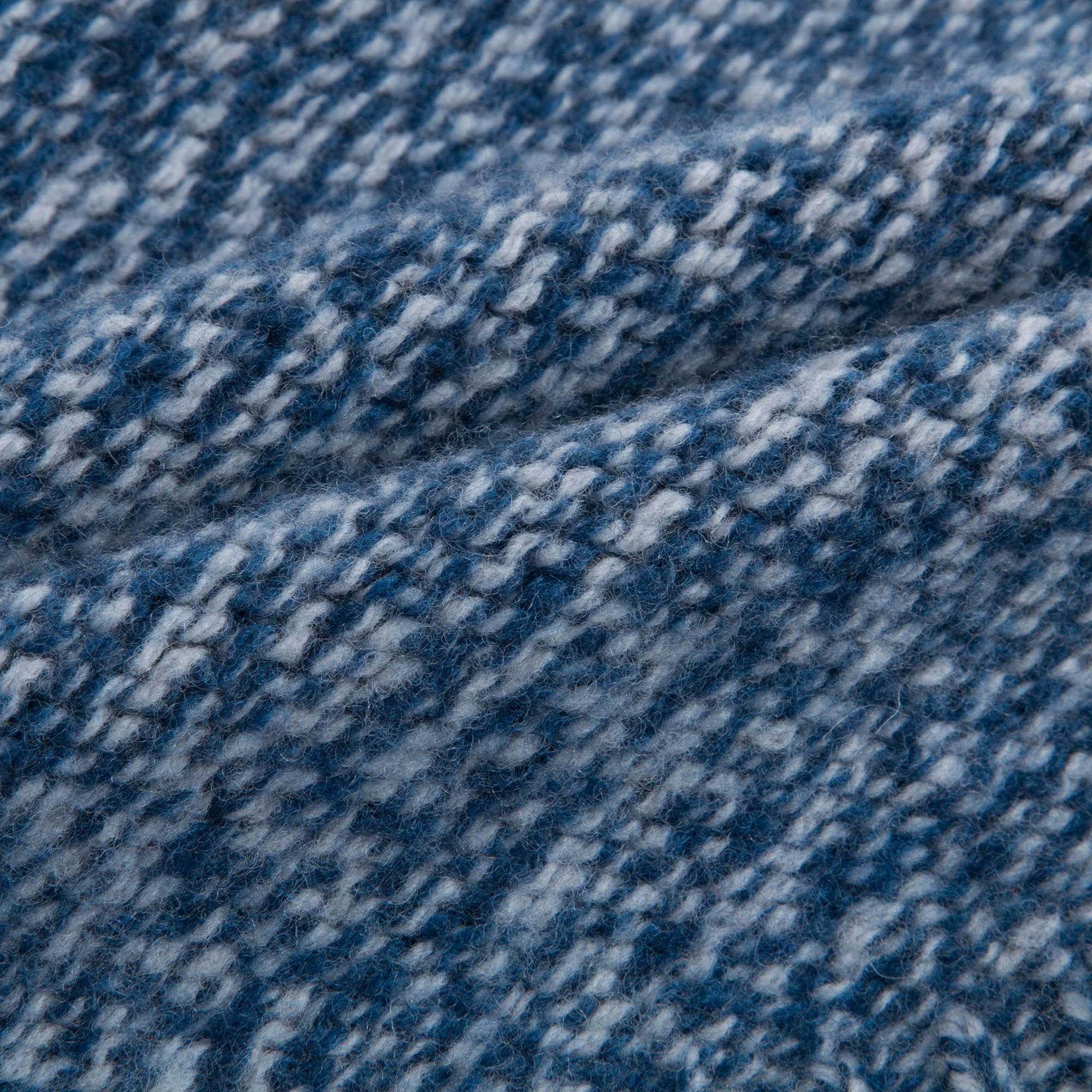 Girls Ink Blue Wool Sweater