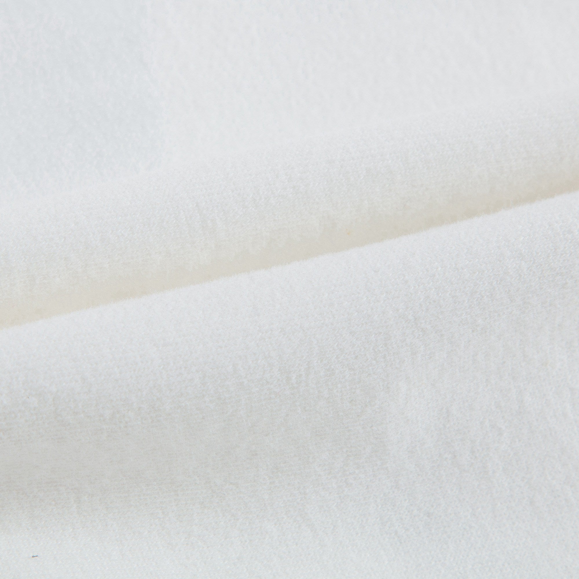 Baby White Cotton Sweatshirt With Pom-Pom Trim