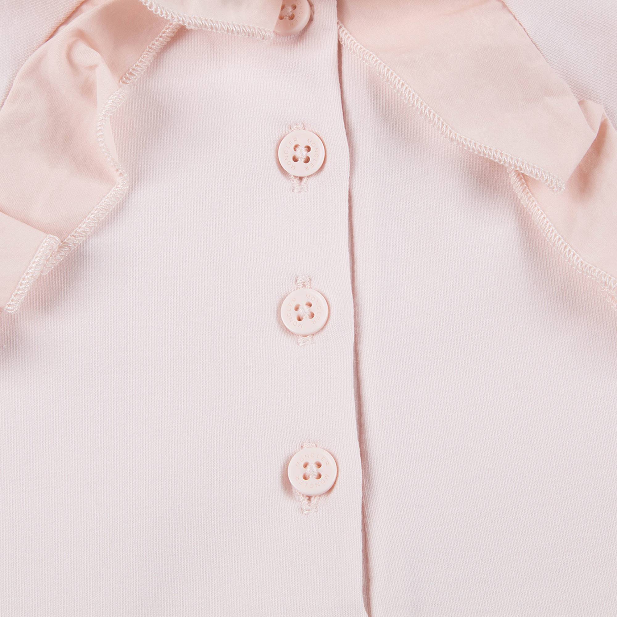 Baby Girls Pale Pink Babysuit
