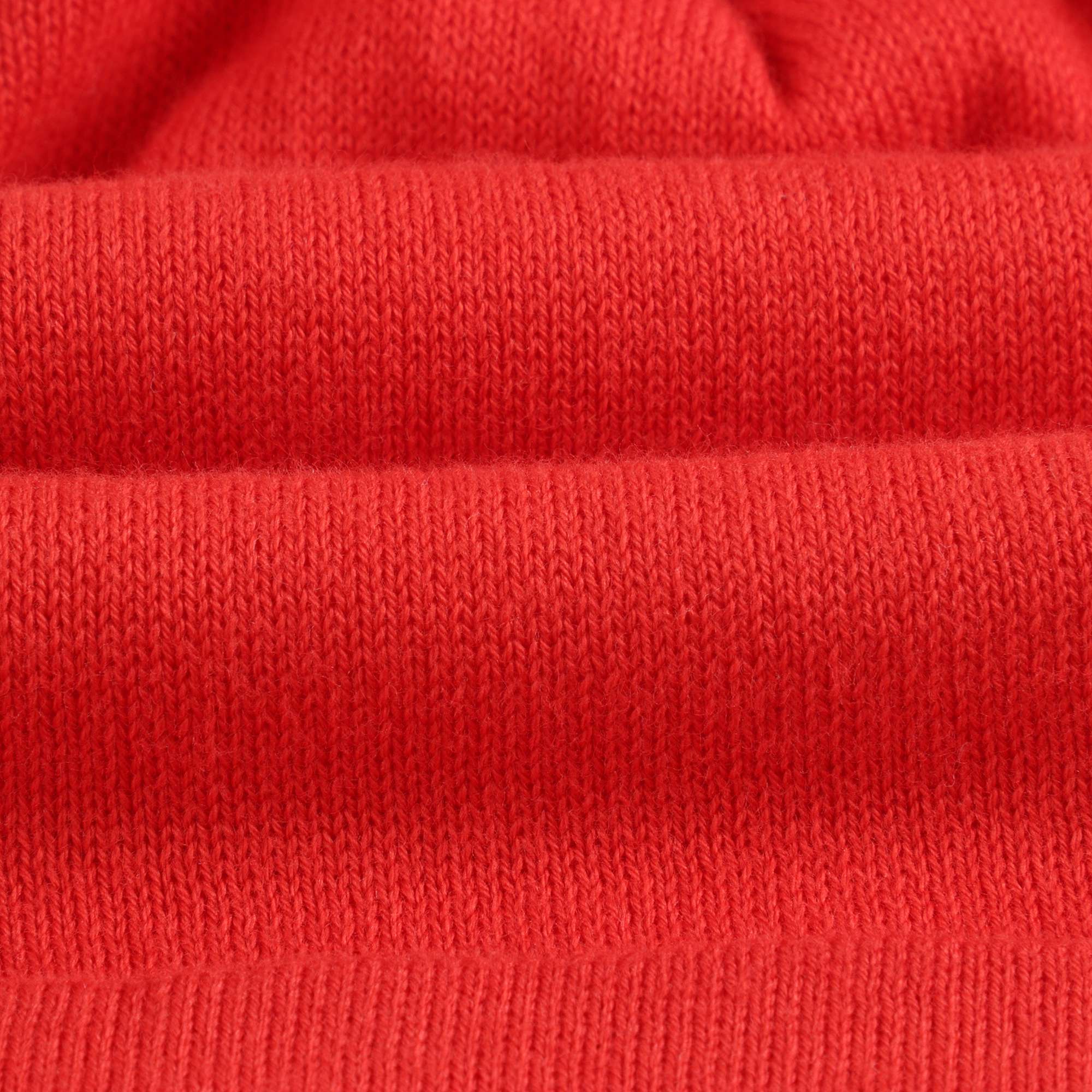 Baby Boys & Girls Poppy Red Cotton Hat