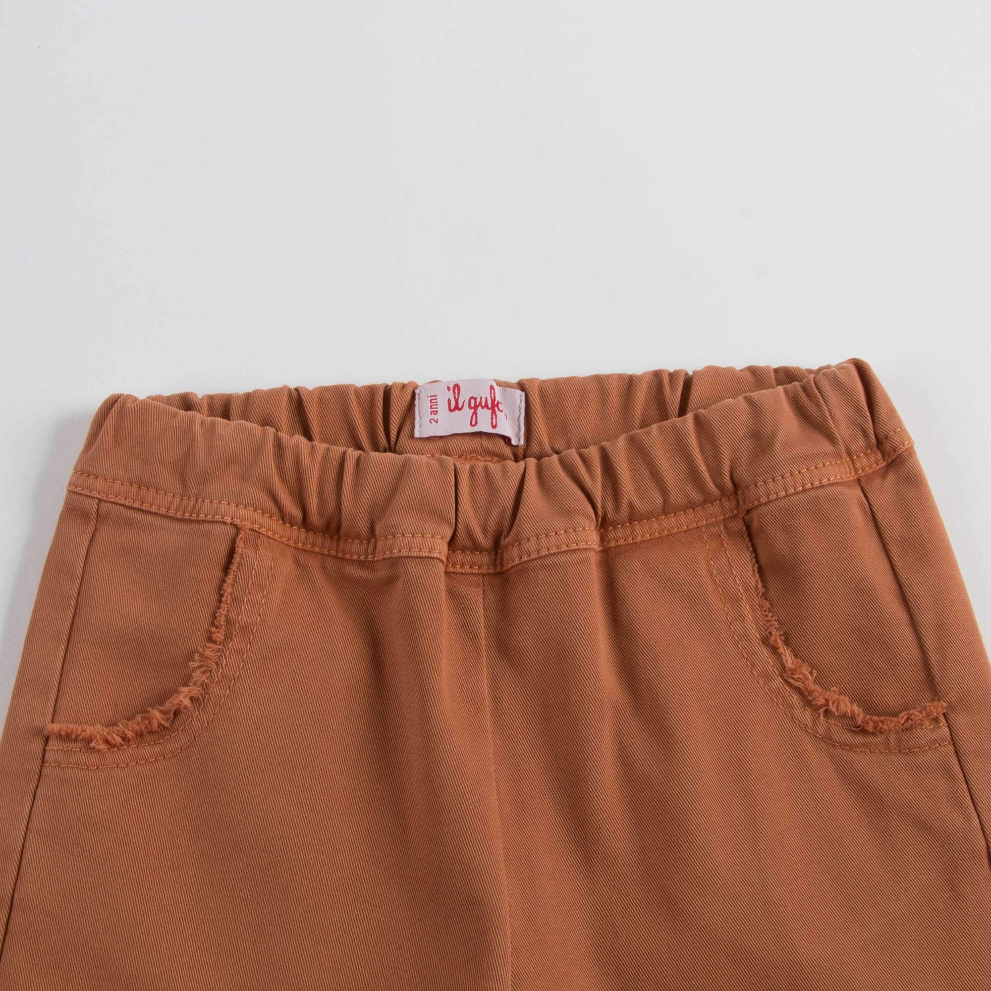 Girls Cinnamon Cotton Trousers
