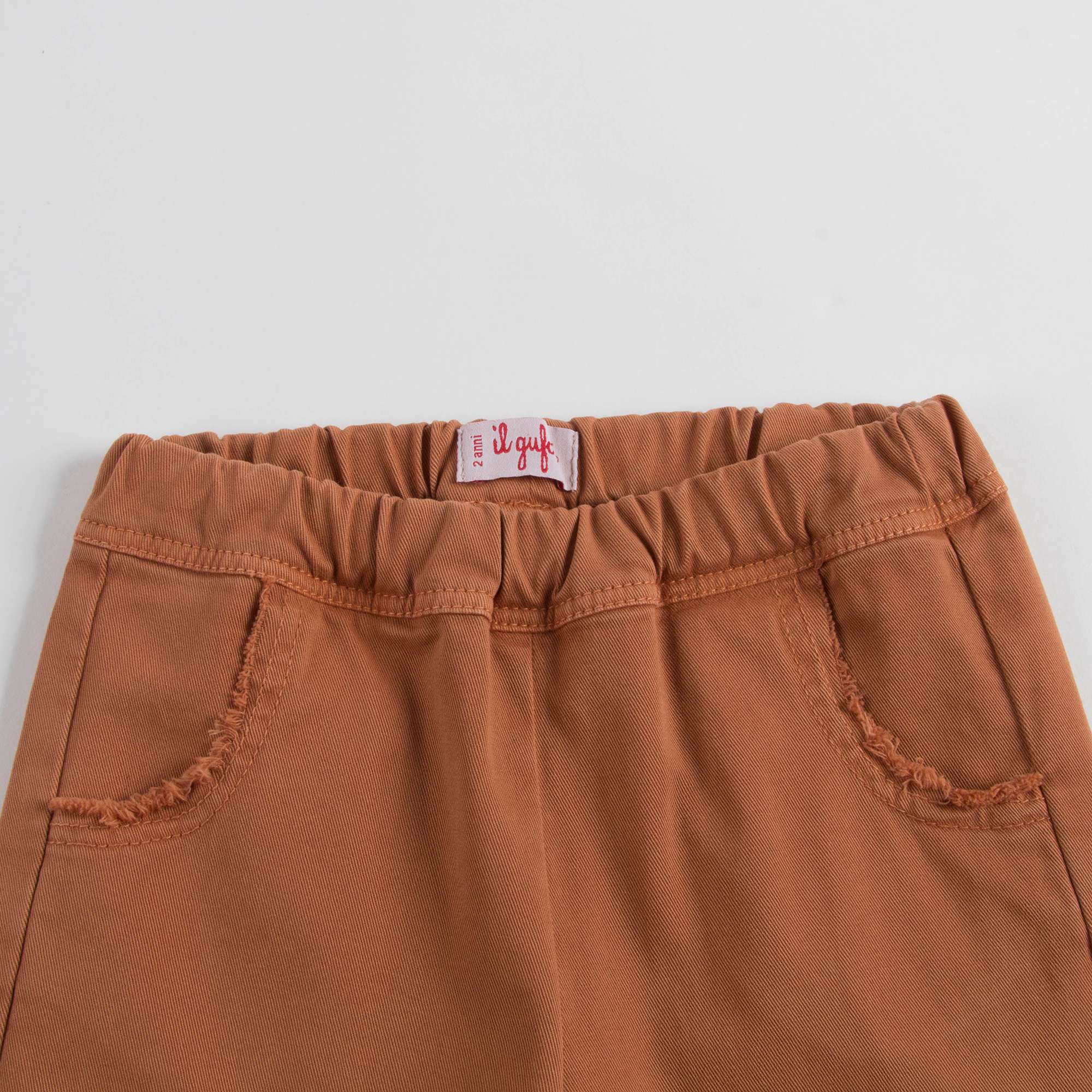 Girls Cinnamon Cotton Trousers