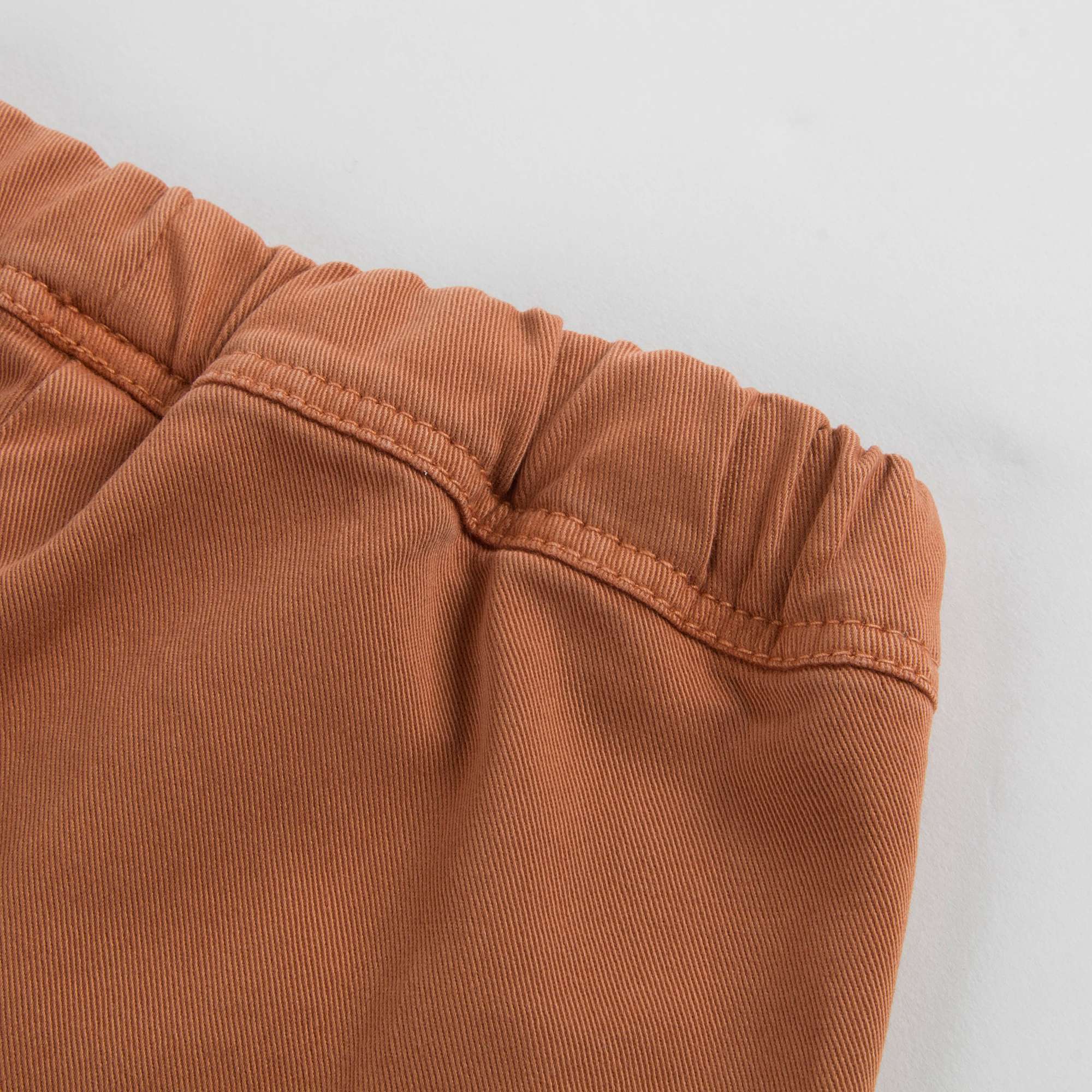 Girls Cinnamon Cotton Trousers