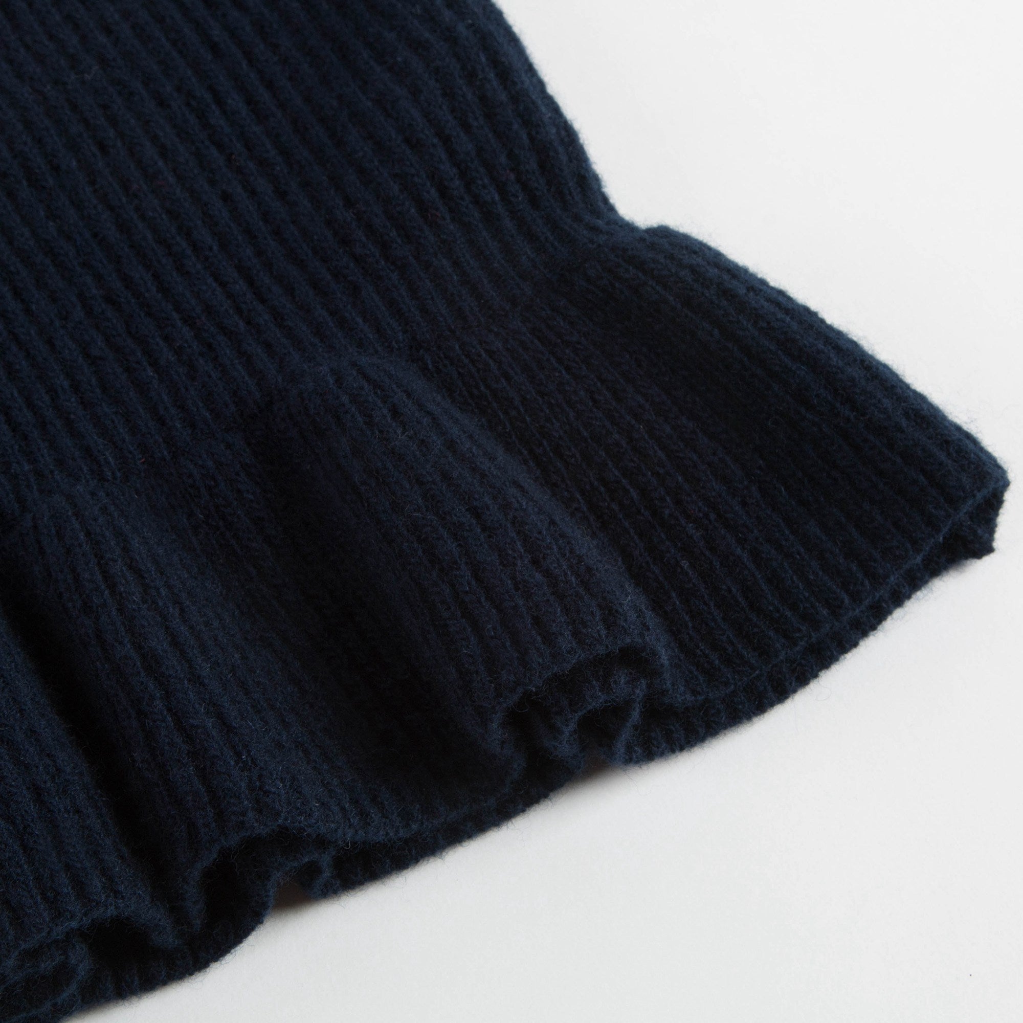 Girls Navy Blue Wool Gilet