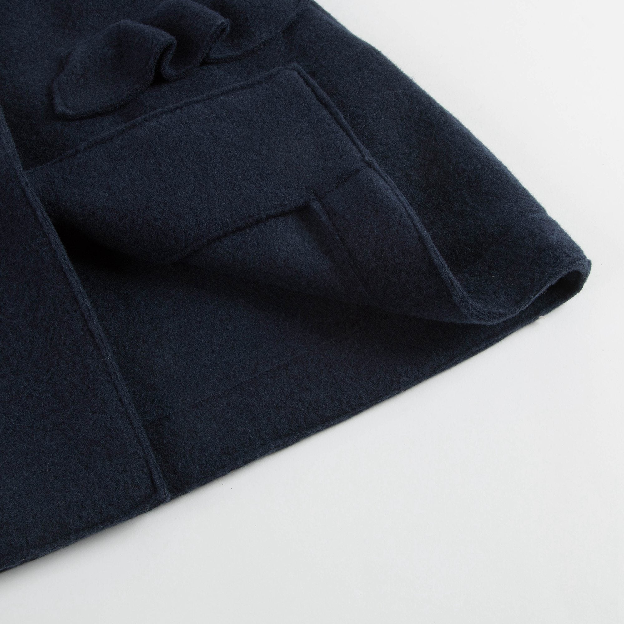 Girls Navy Blue Coat