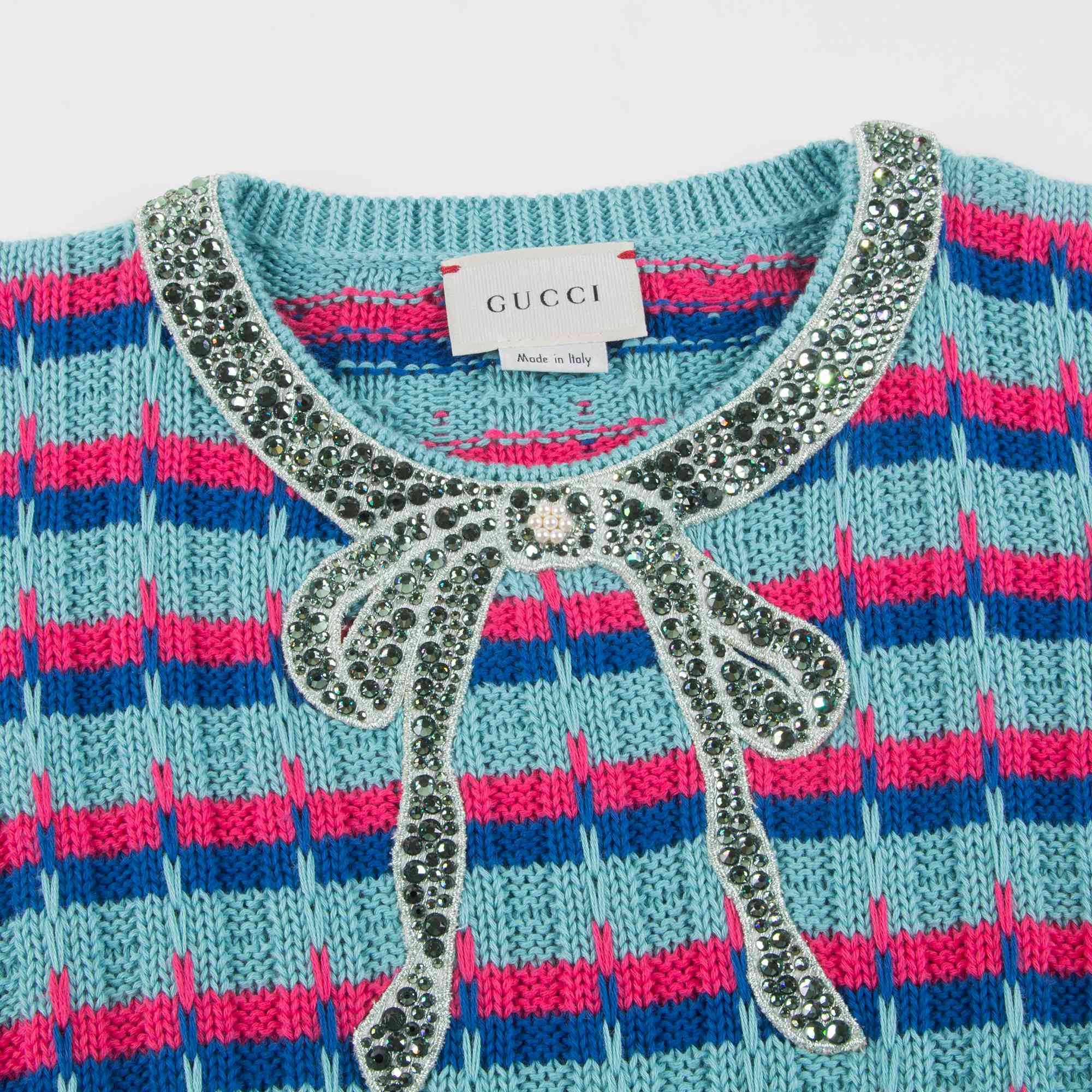 Girls Color Striped Sweater