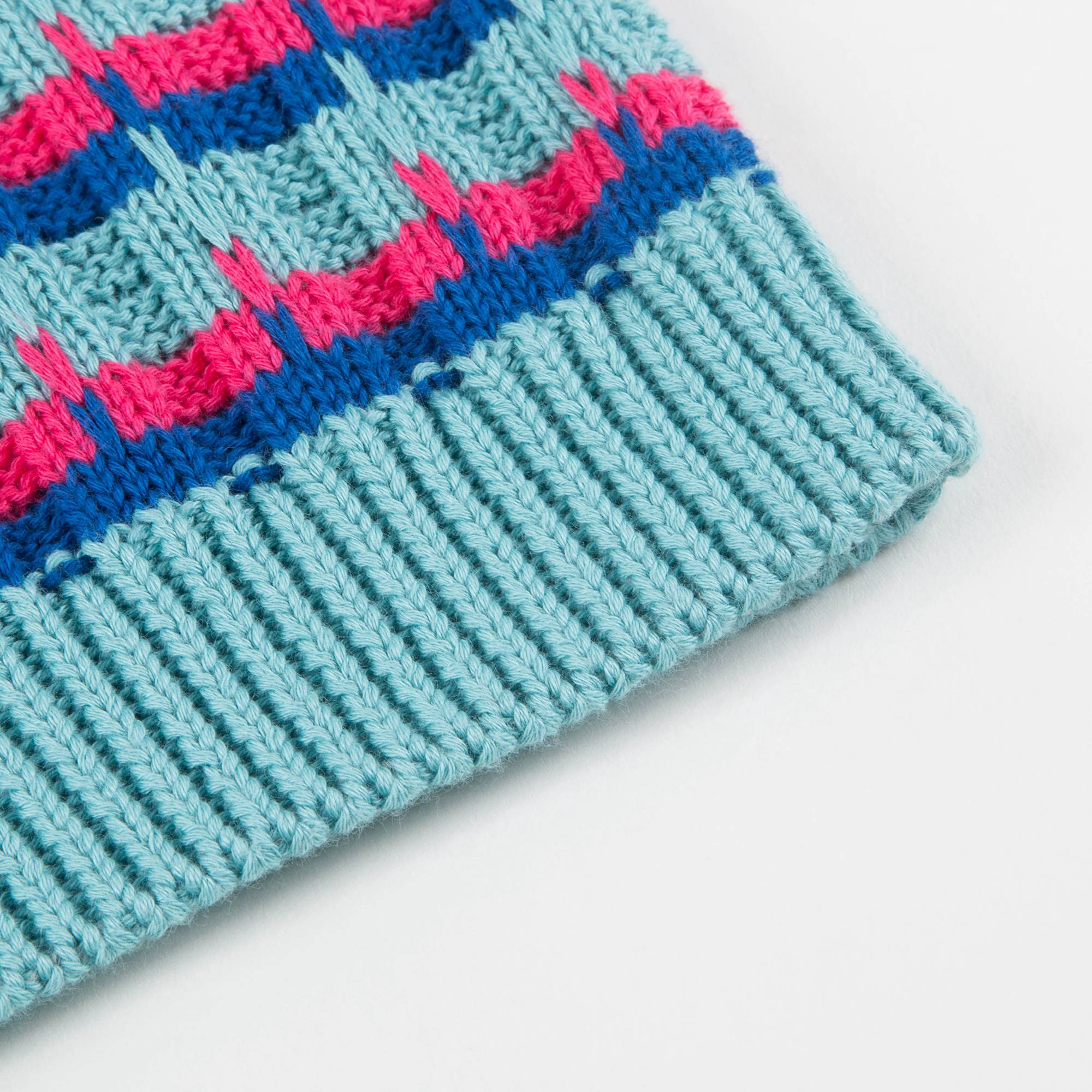 Girls Color Striped Sweater