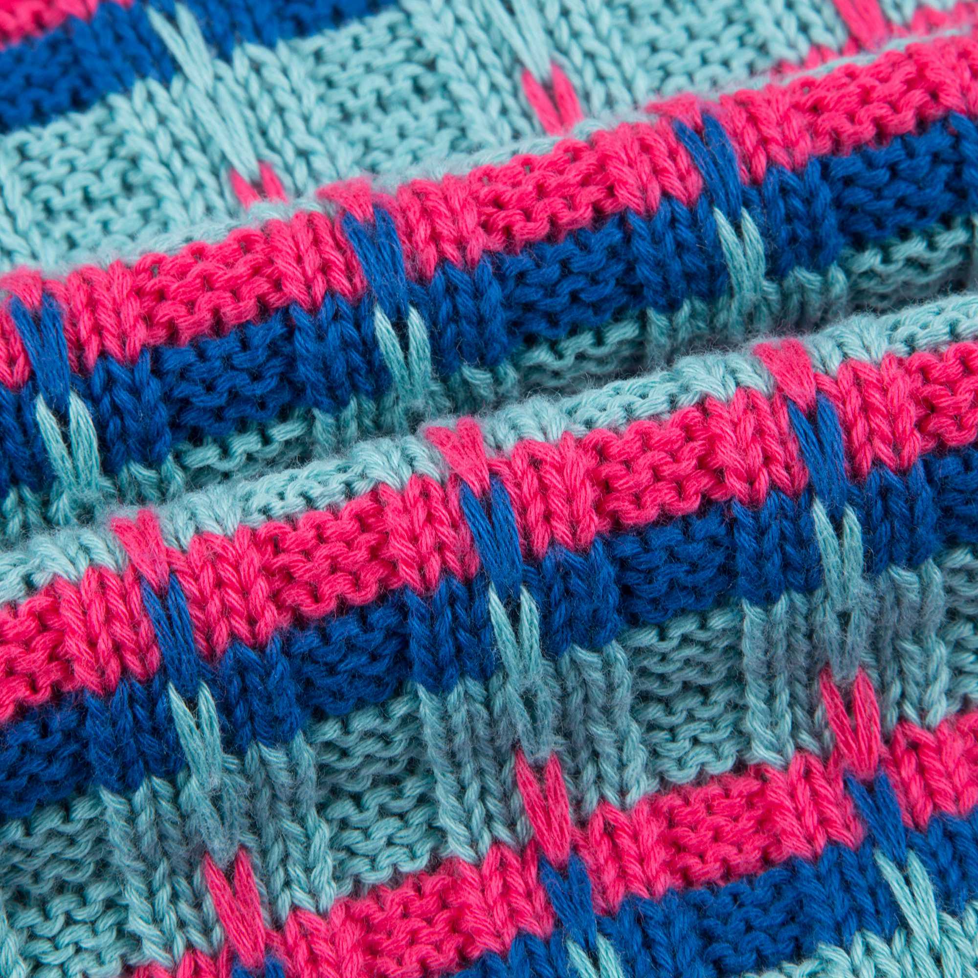 Girls Color Striped Sweater