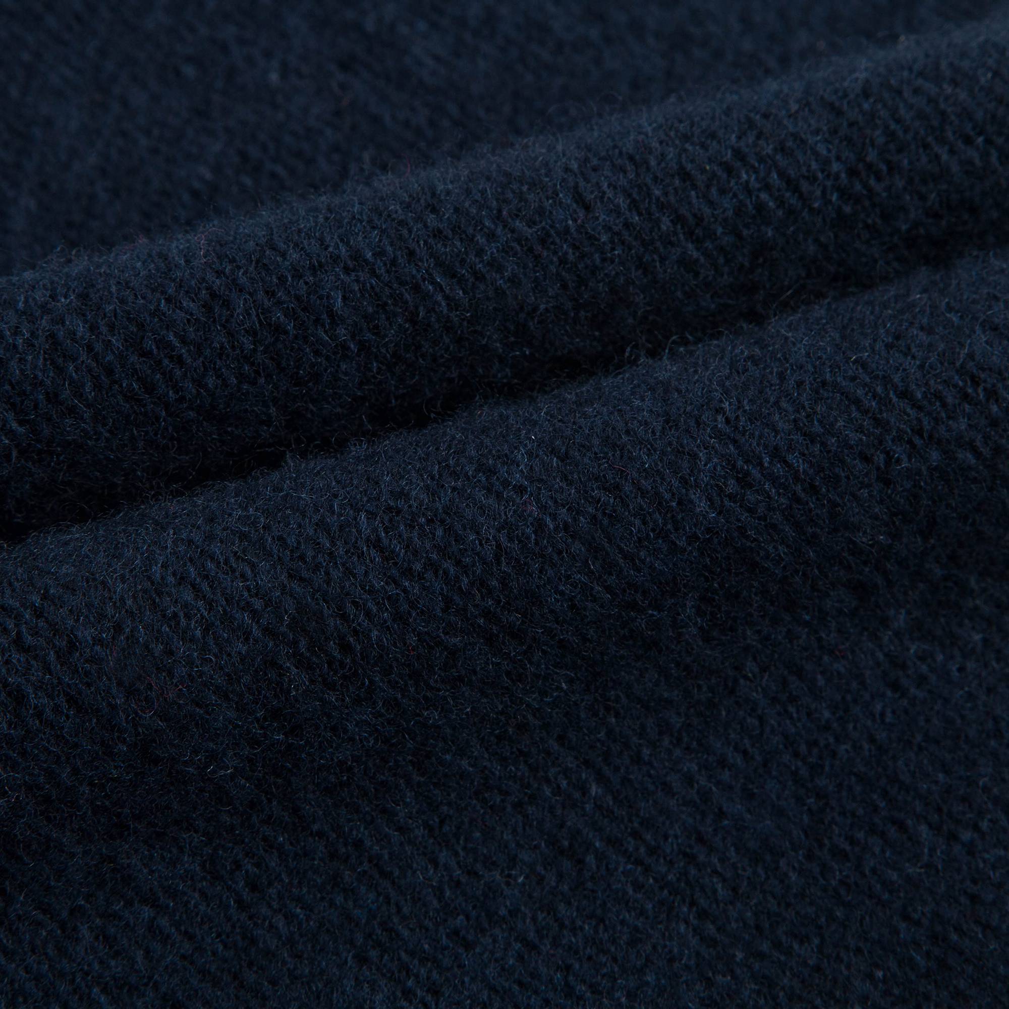 Girls Navy Blue Wool Cardigan