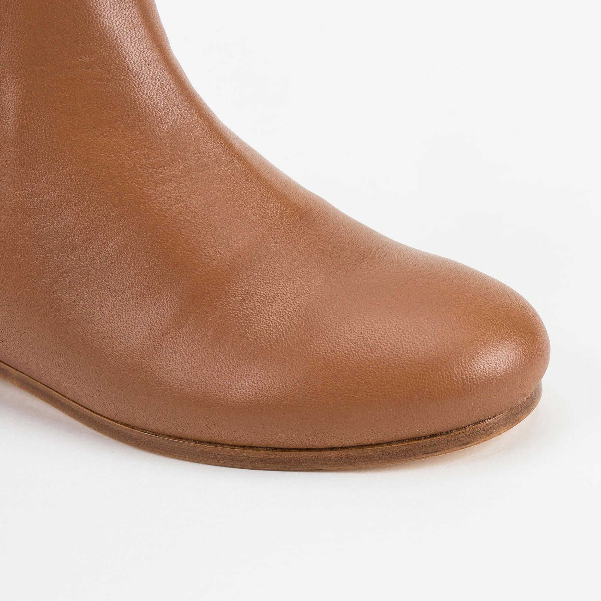 Girls Light Brown Chelsea Boots