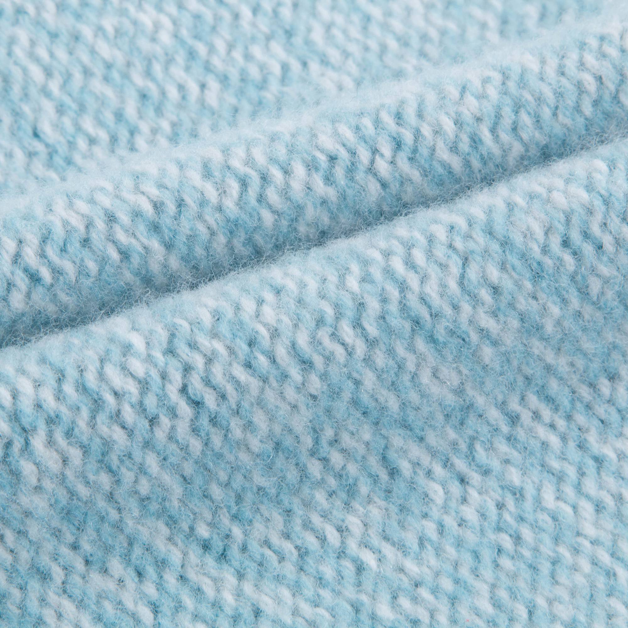 Girls Light Blue Wool Sweater