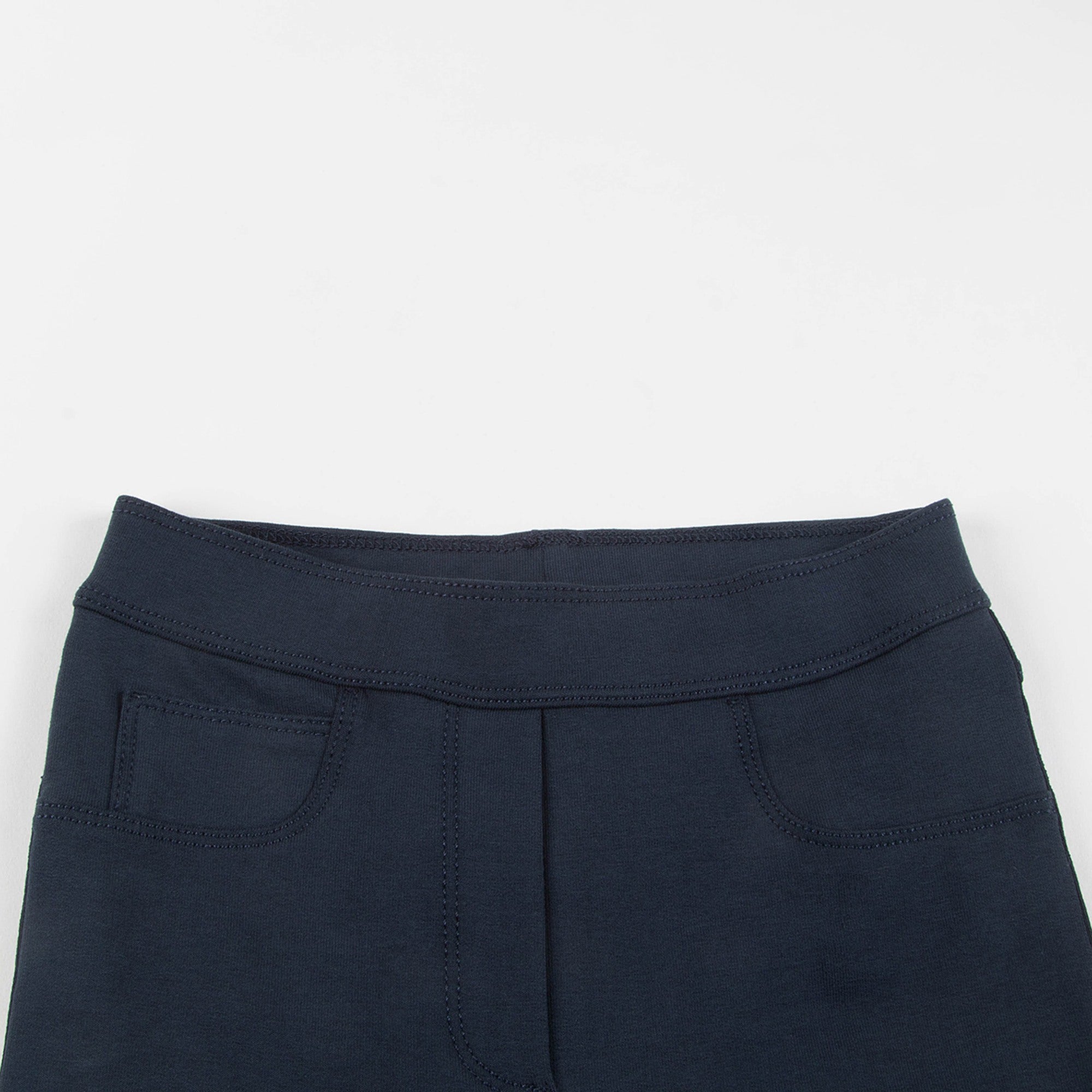 Baby Girls Navy Blue Leggings