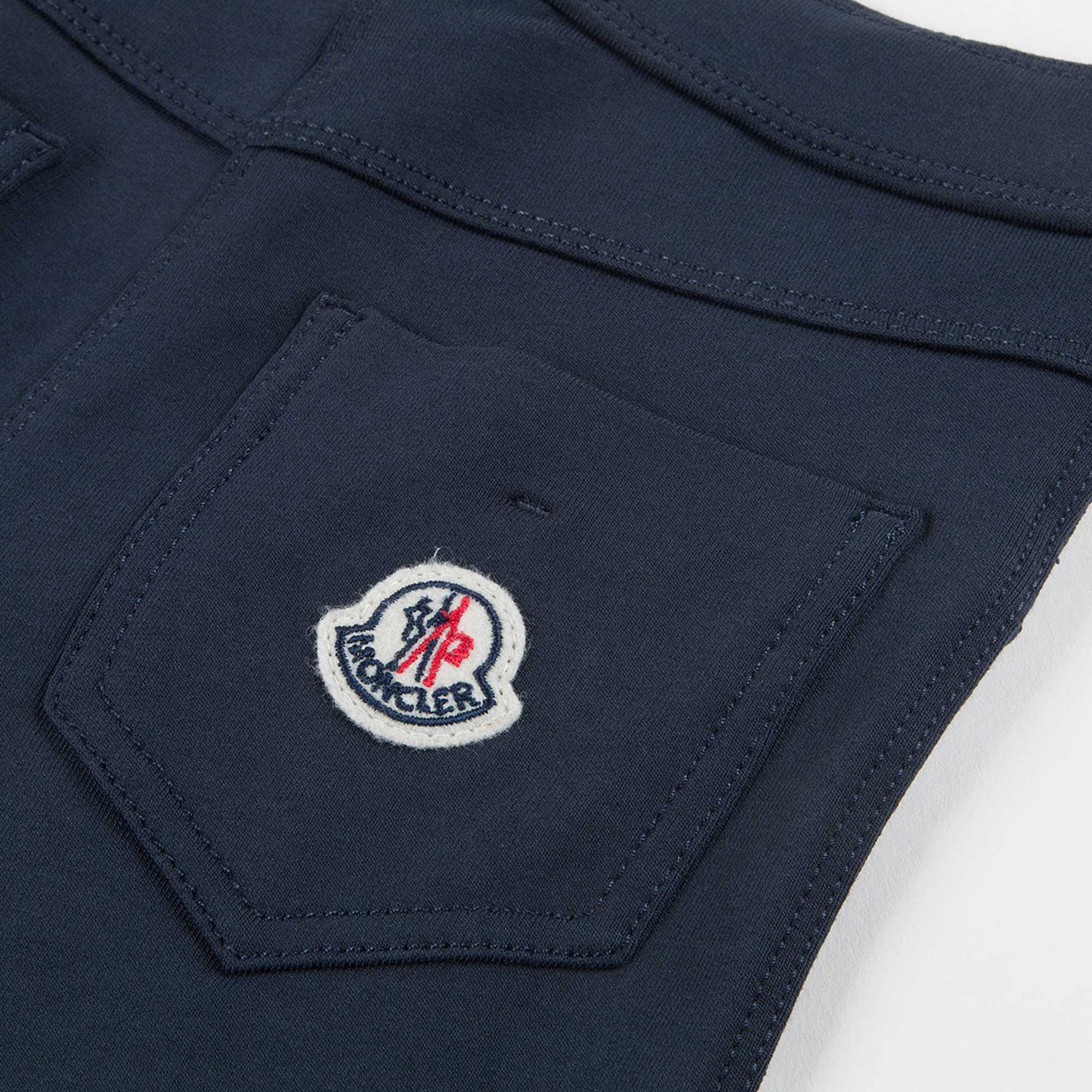 Baby Girls Navy Blue Leggings