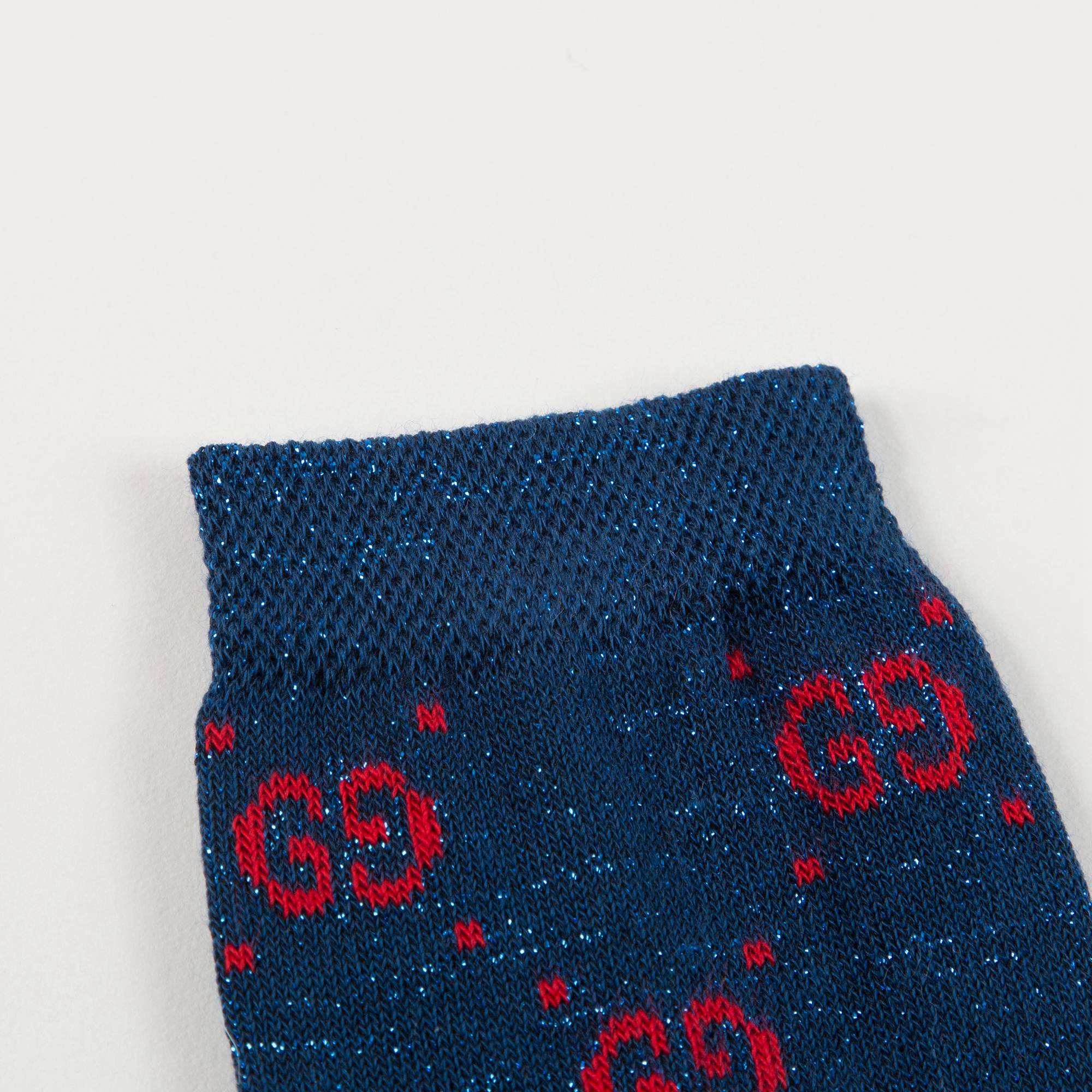 Boys & Girls  Blue  Red "GG" Socks