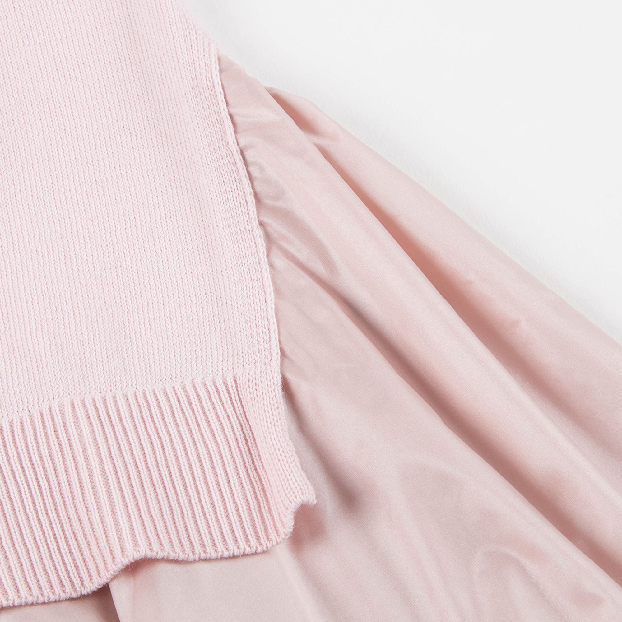 Girls Pale Pink Logo Dress
