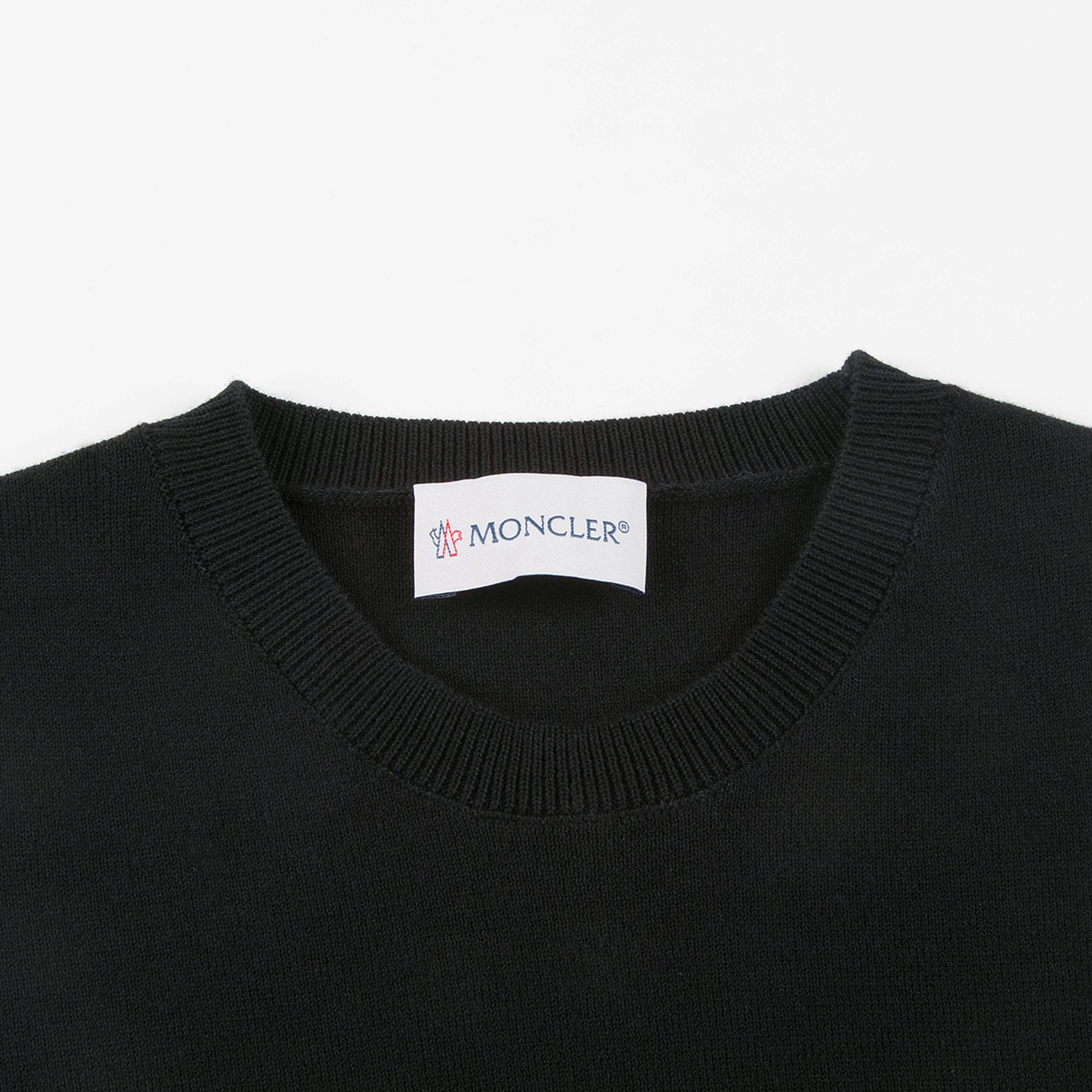 Girls Black Logo Dress