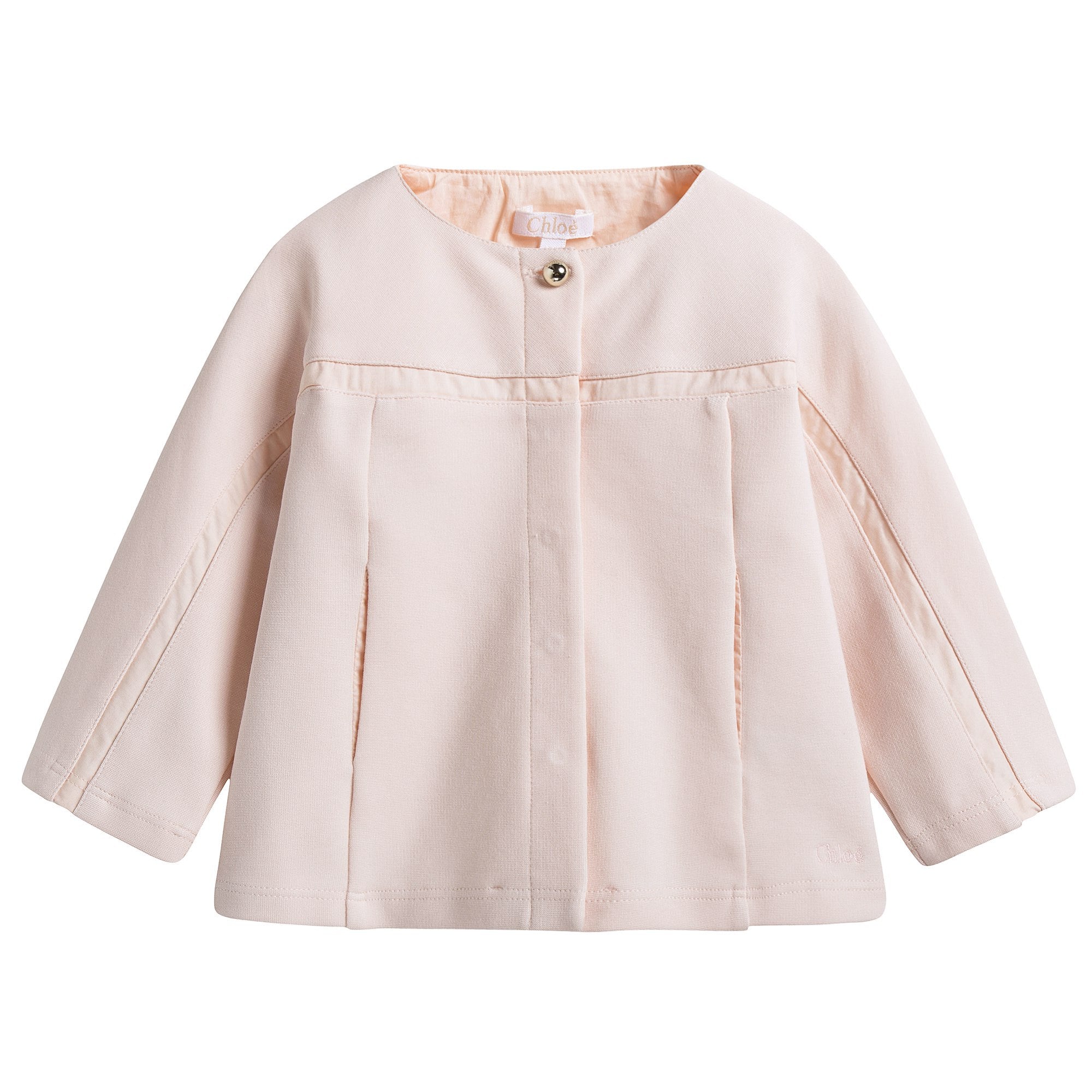 Baby Girls Pink Jersey Cardigan