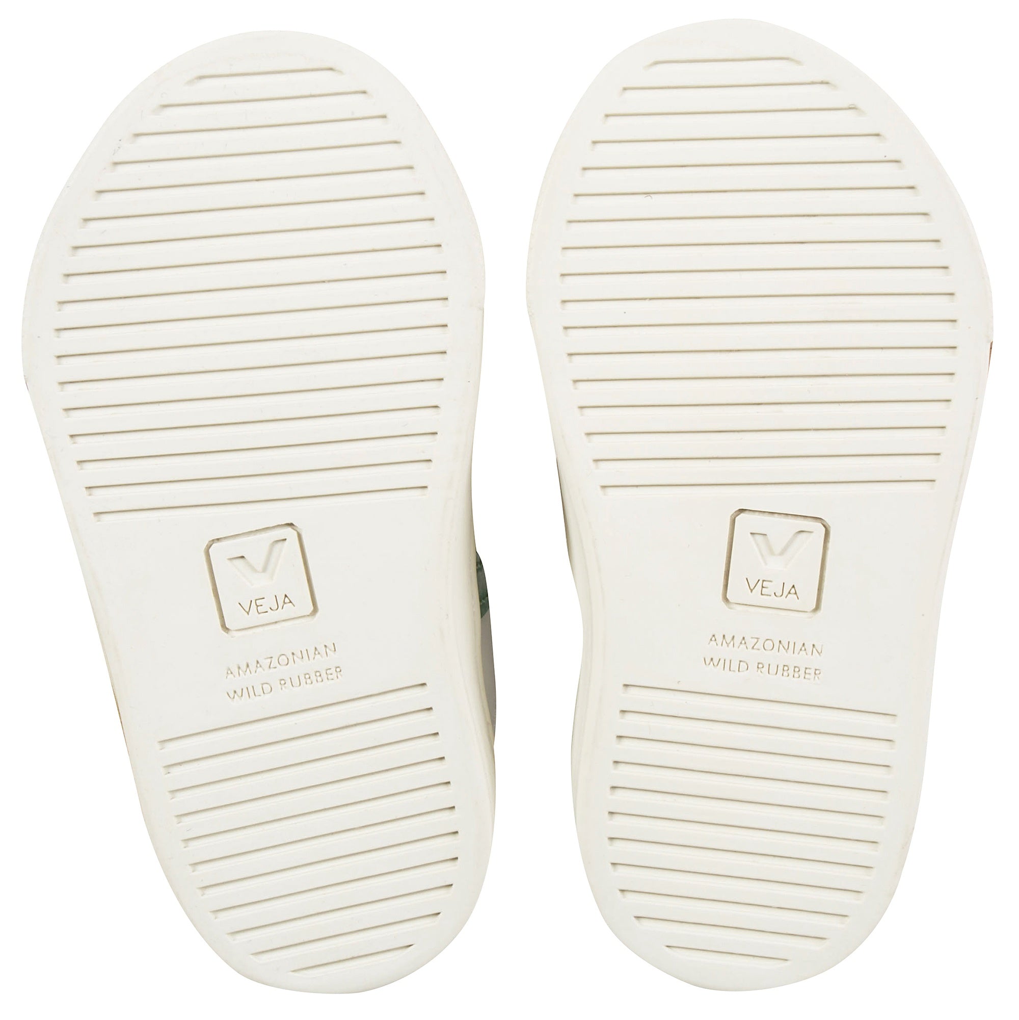 Baby  White   Leather Velcro   With  Green  "V" Shoes