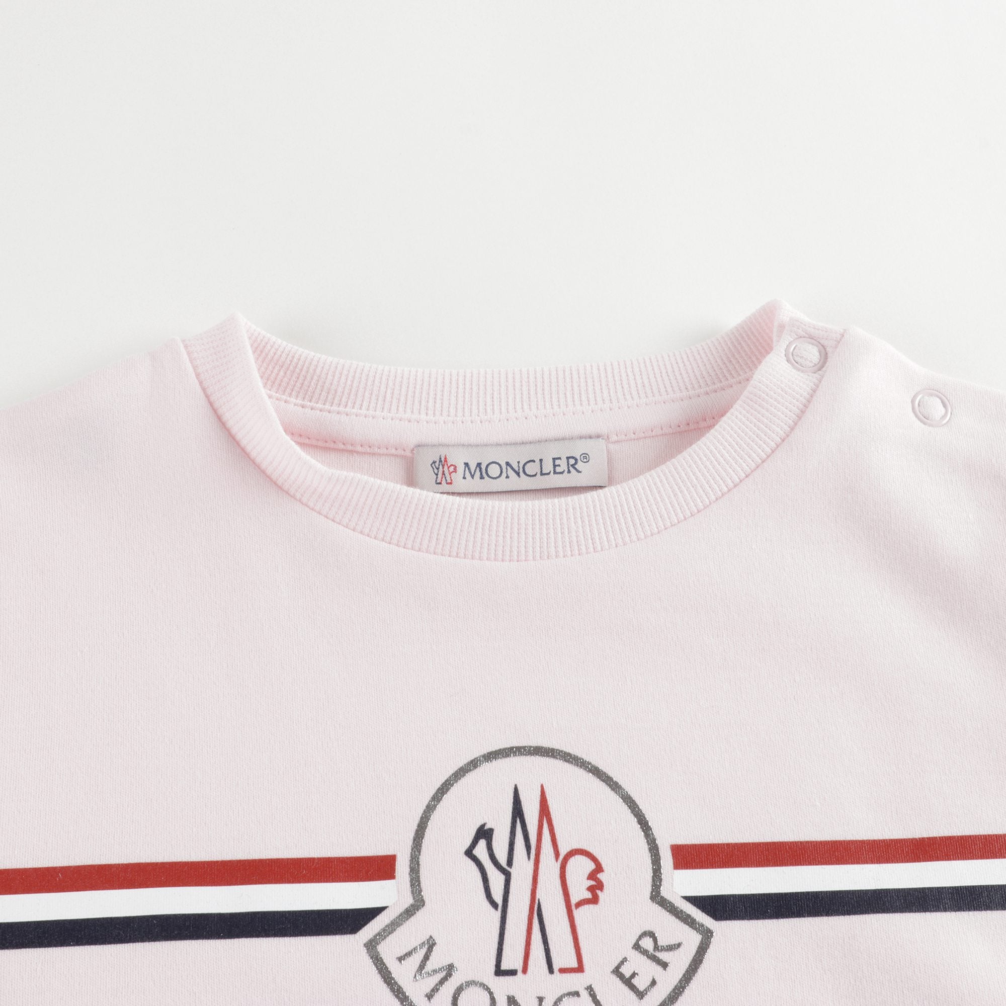Baby Girls Light Pink Cotton T-Shirt