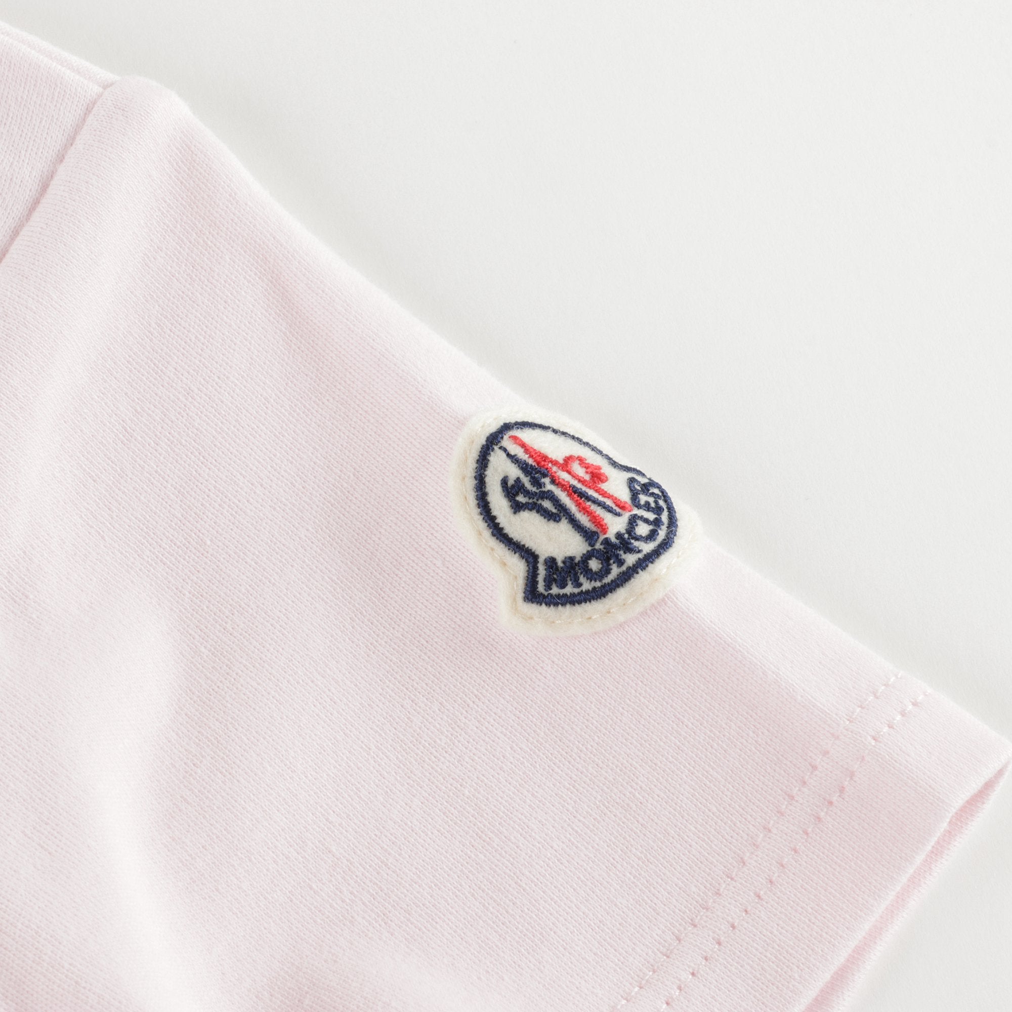 Baby Girls Light Pink Cotton T-Shirt