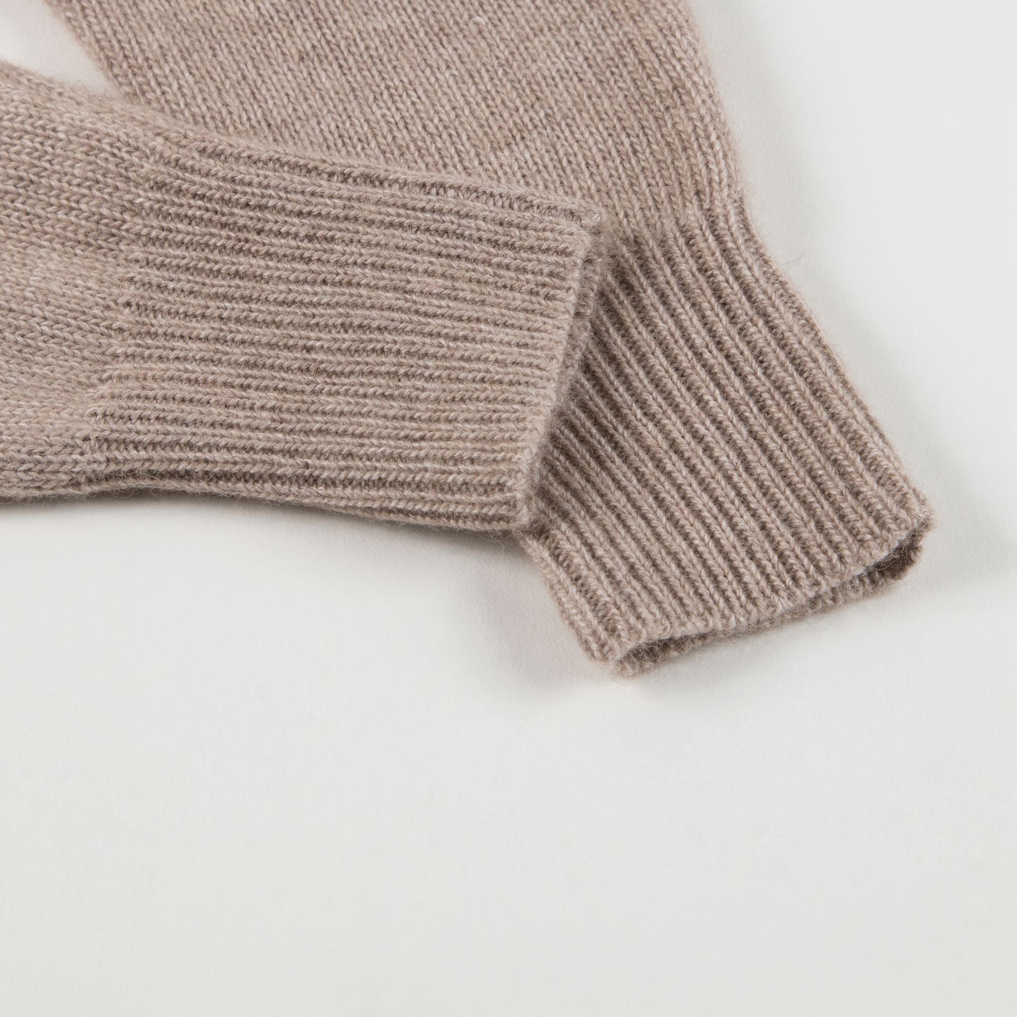 Baby Light Taupe Knitted Romper
