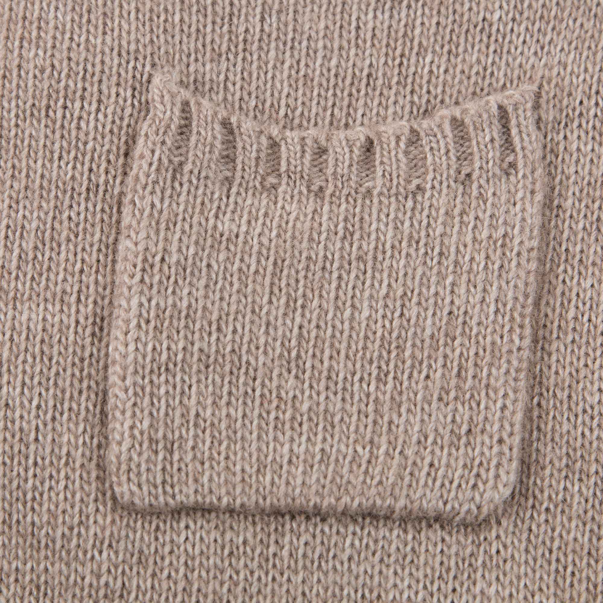 Baby Light Taupe Knitted Romper