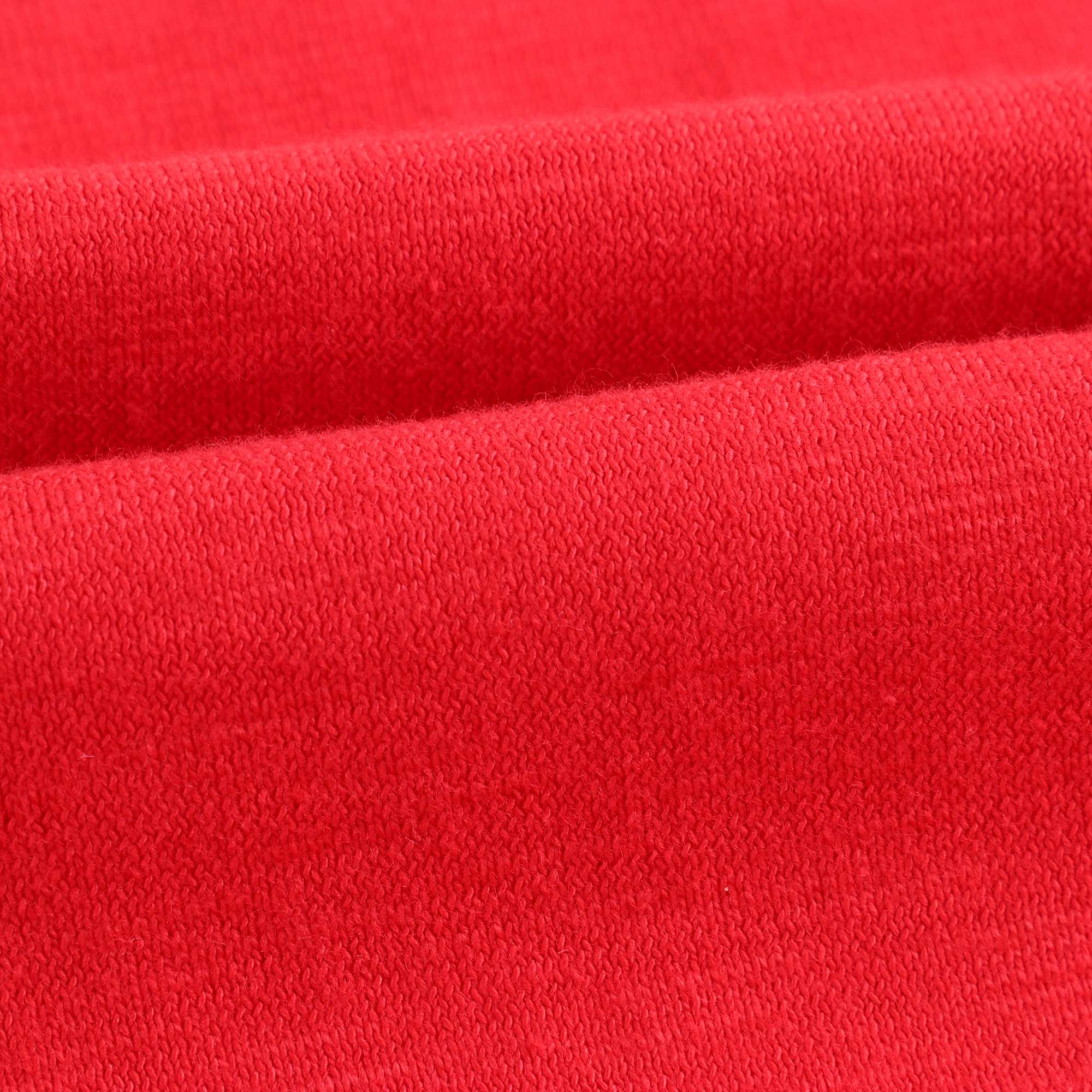 Girls Red Cotton T-shirt