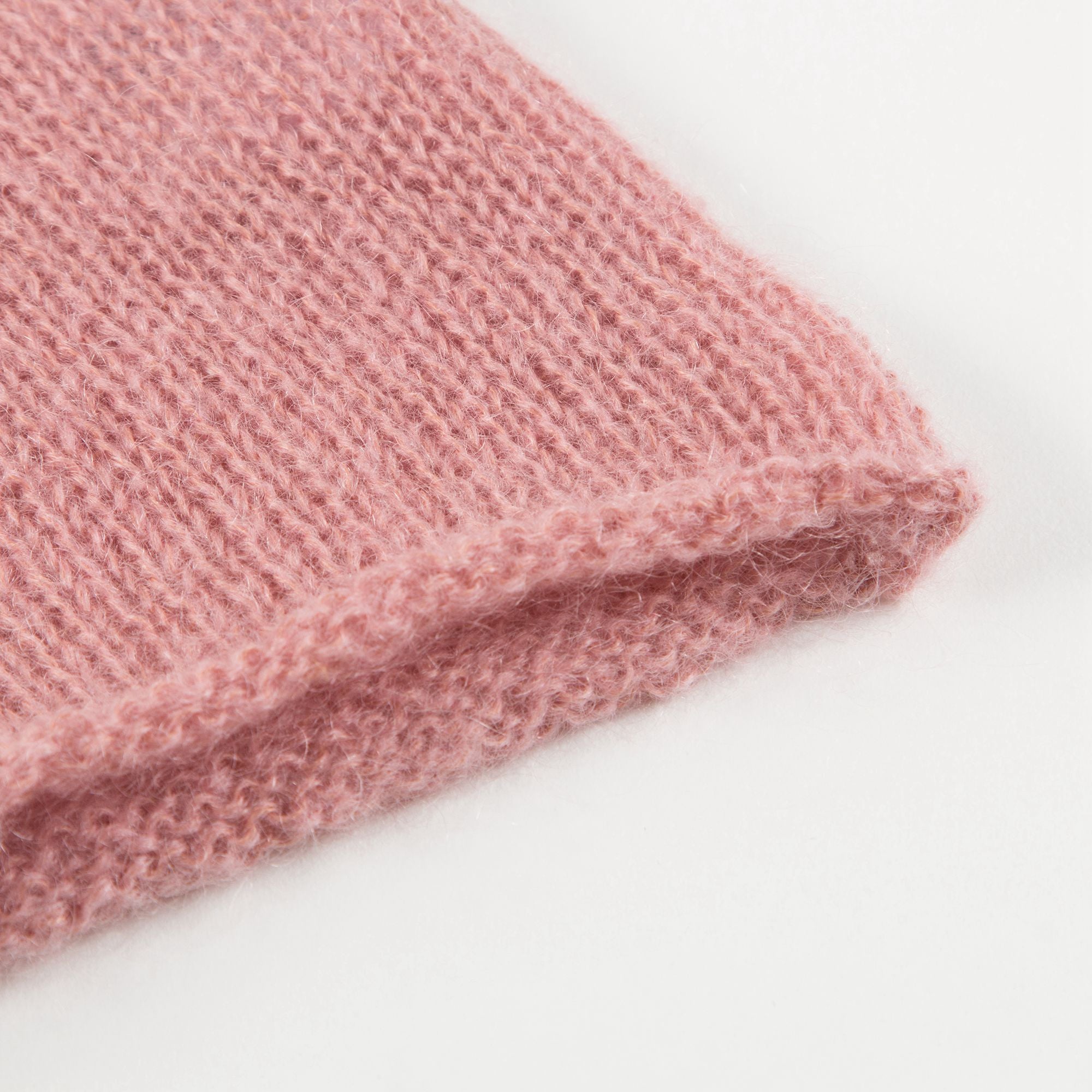 Girls Pink Mohair knitted Swesters