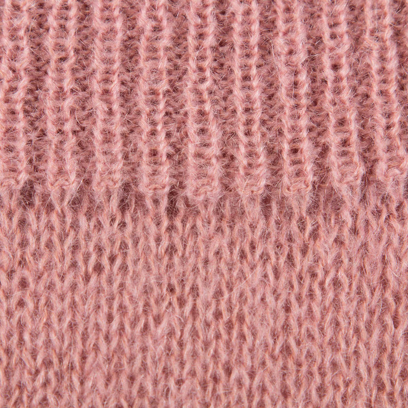 Girls Pink Mohair knitted Swesters