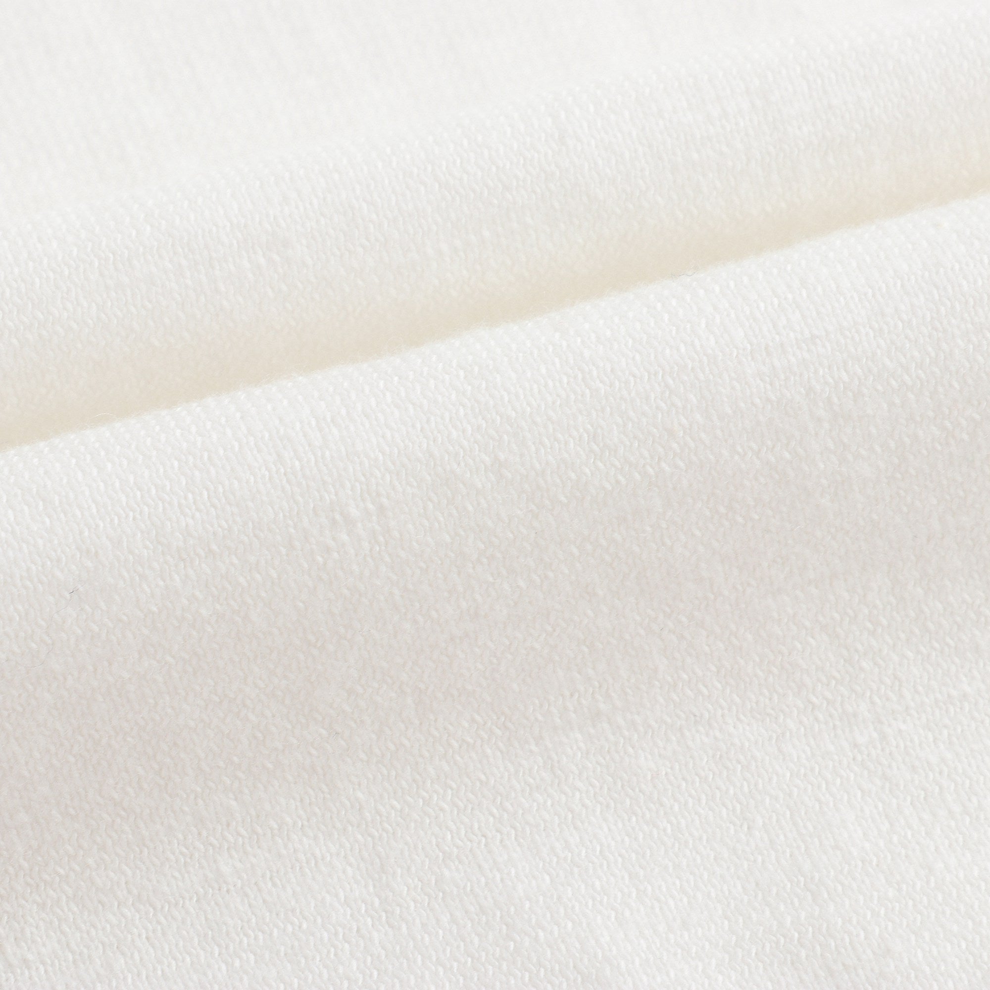 Girls White Cotton T-shirt
