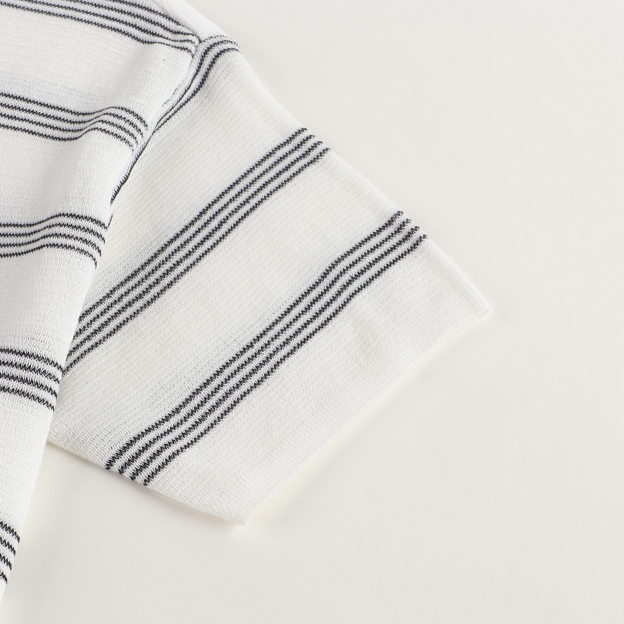 Girls White Knit T-shirt