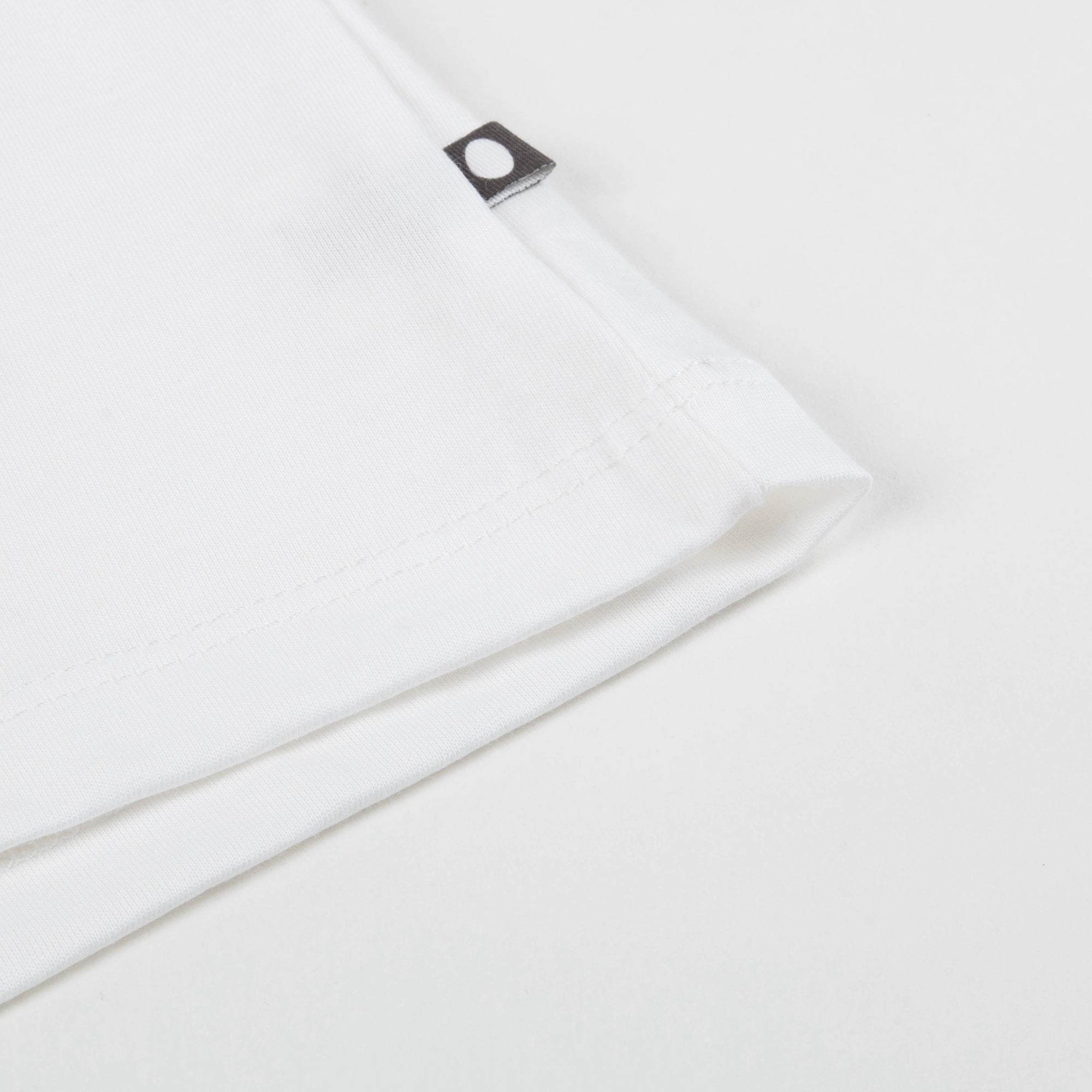 Boys White & Large Whales Organic Pima Cotton T-shirt