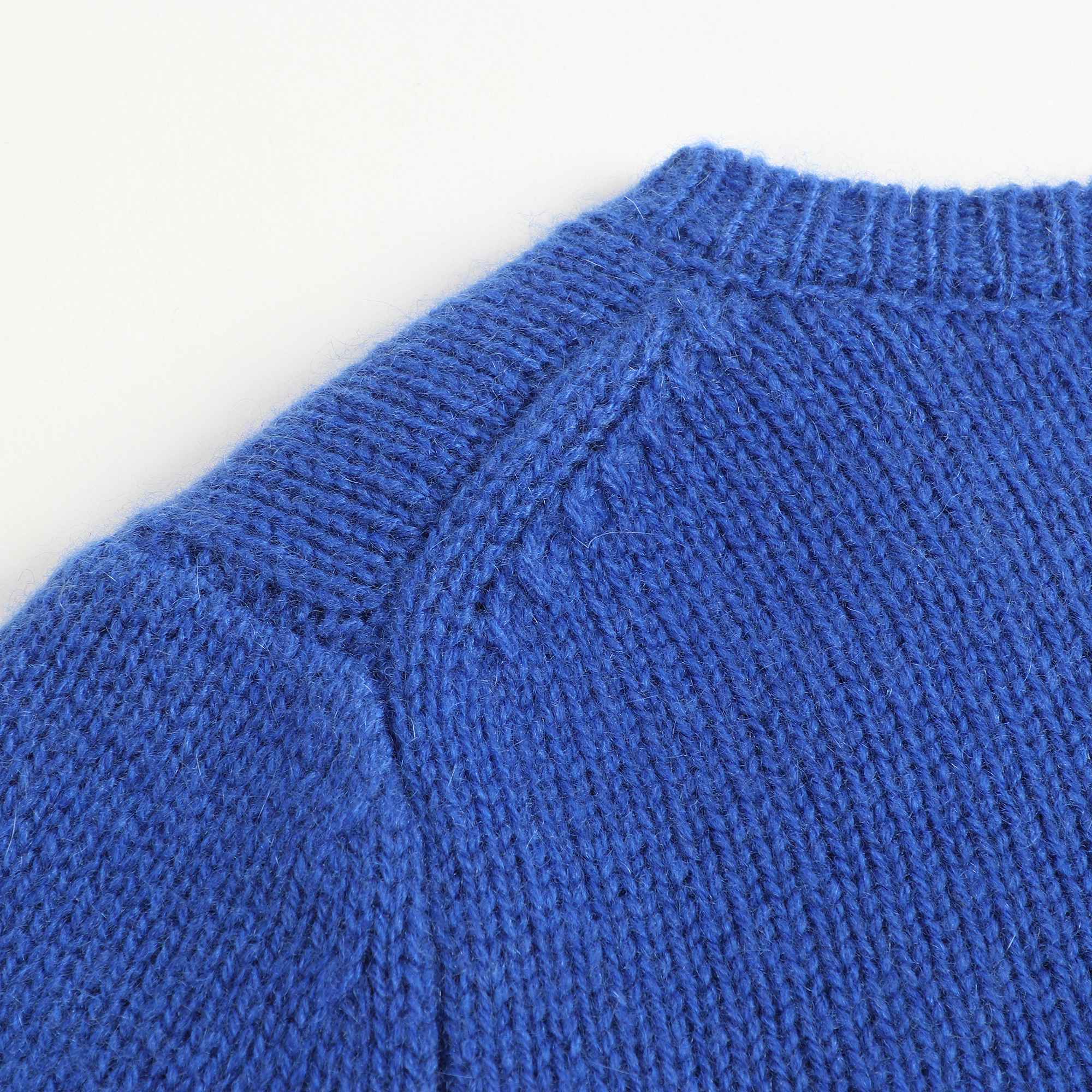 Girls Blue Cashmere Sweater