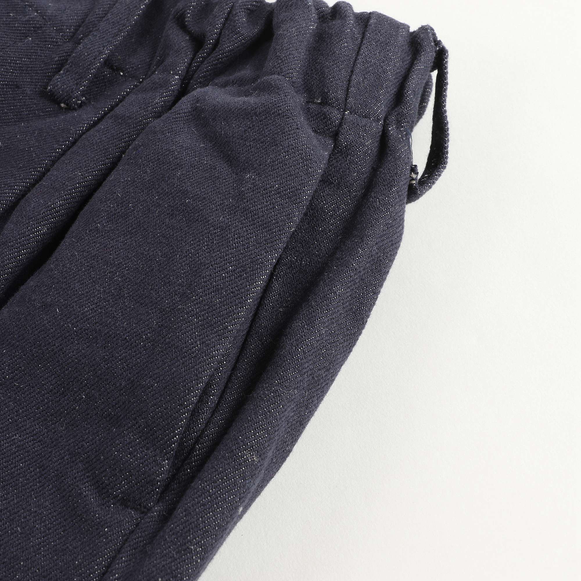 Girls Navy Tapered Trousers