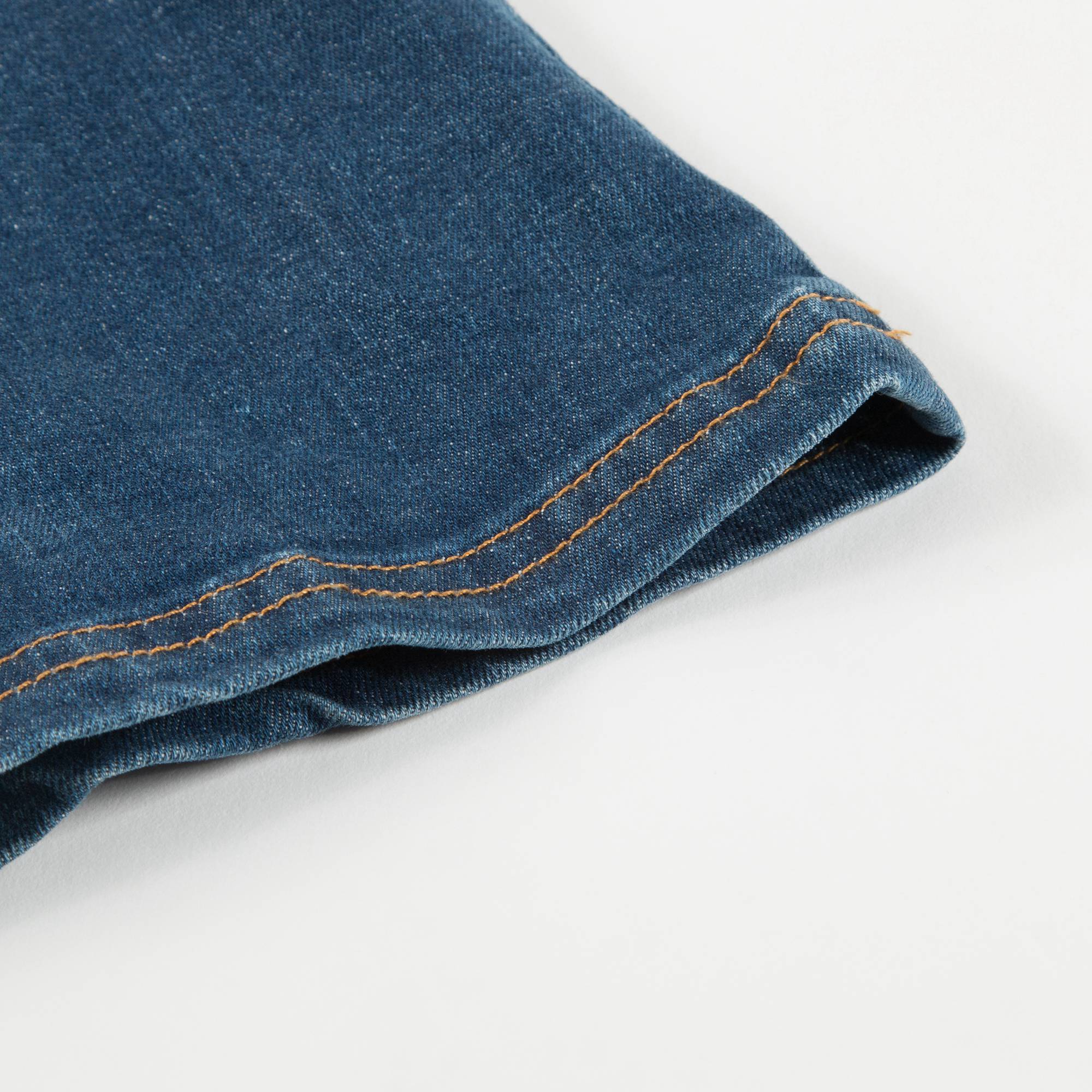 Girls Blue Denim Cotton Dress
