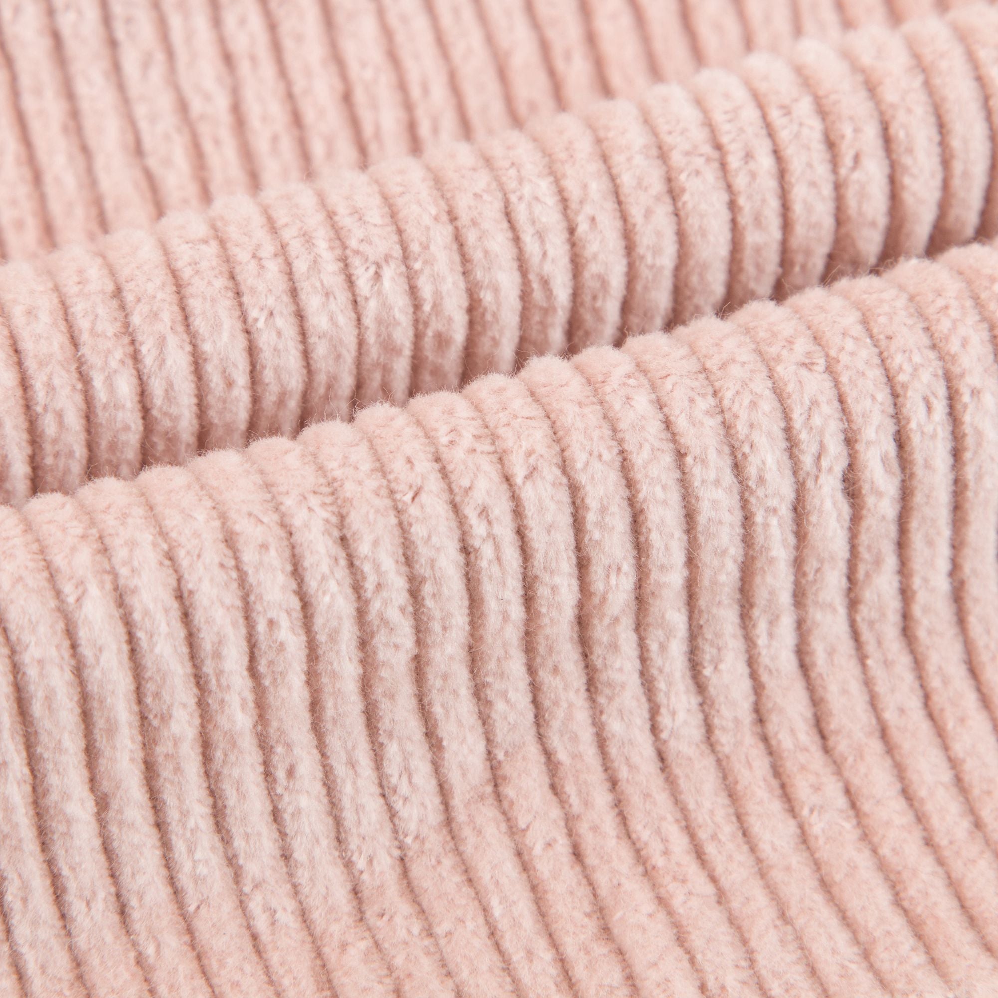 Girls Pink Big Corduroy Dress