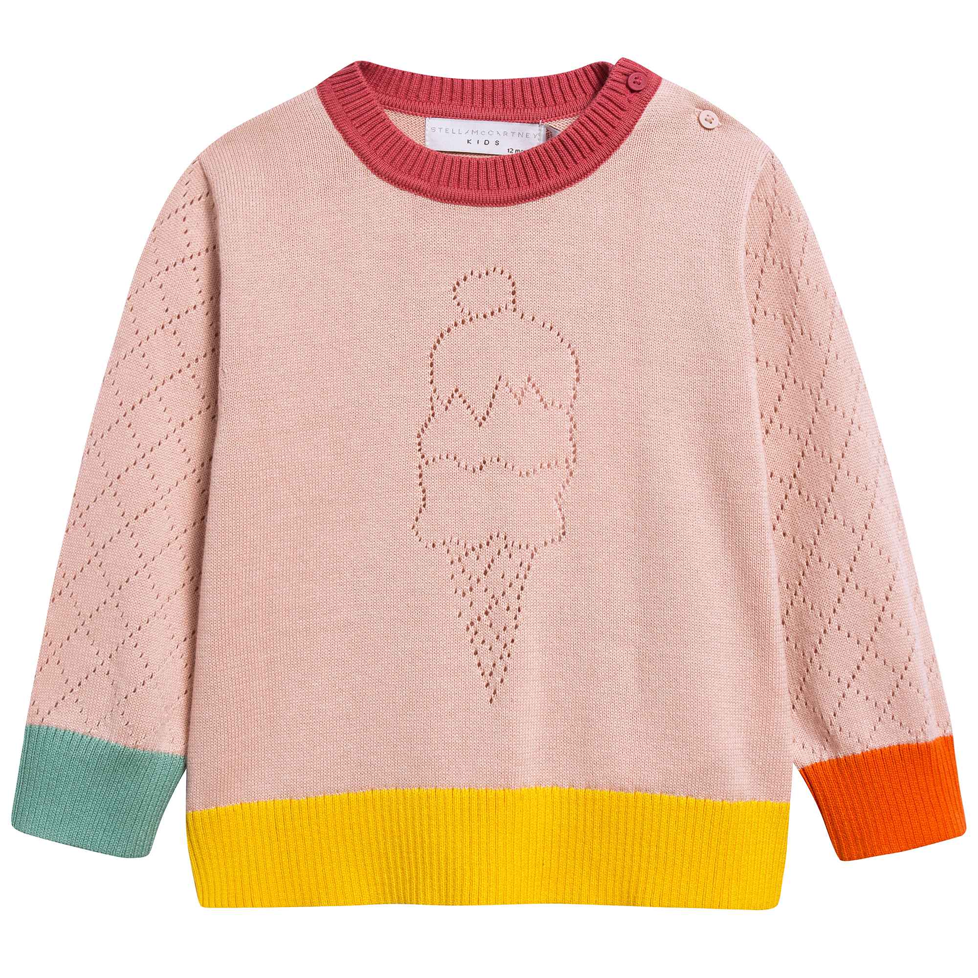 Baby Girls Pink Sweater