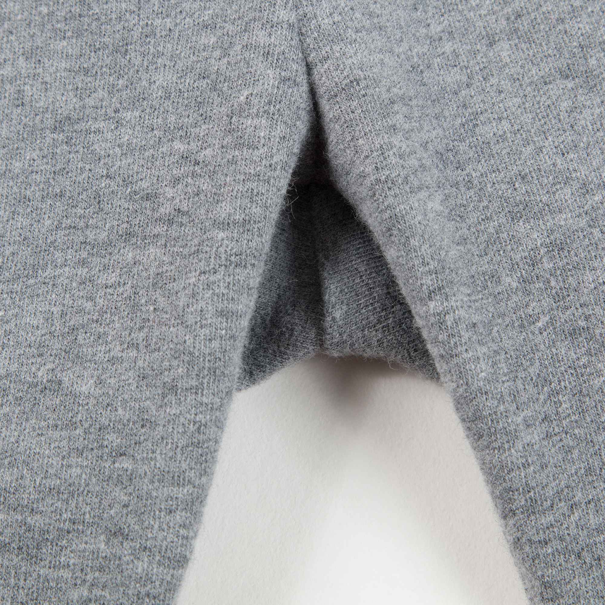 Girls Steel Grey Cotton Trousers