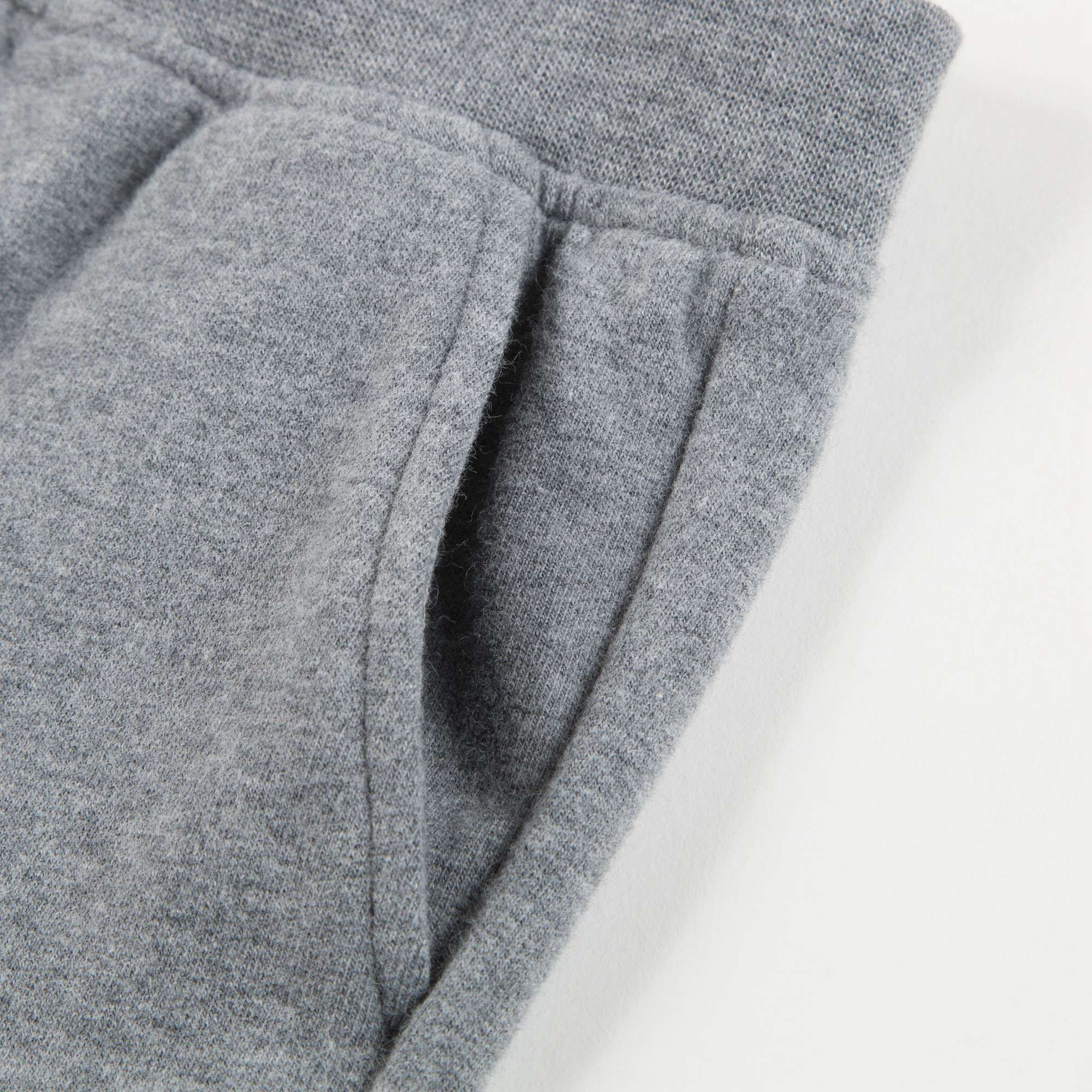 Girls Steel Grey Cotton Trousers