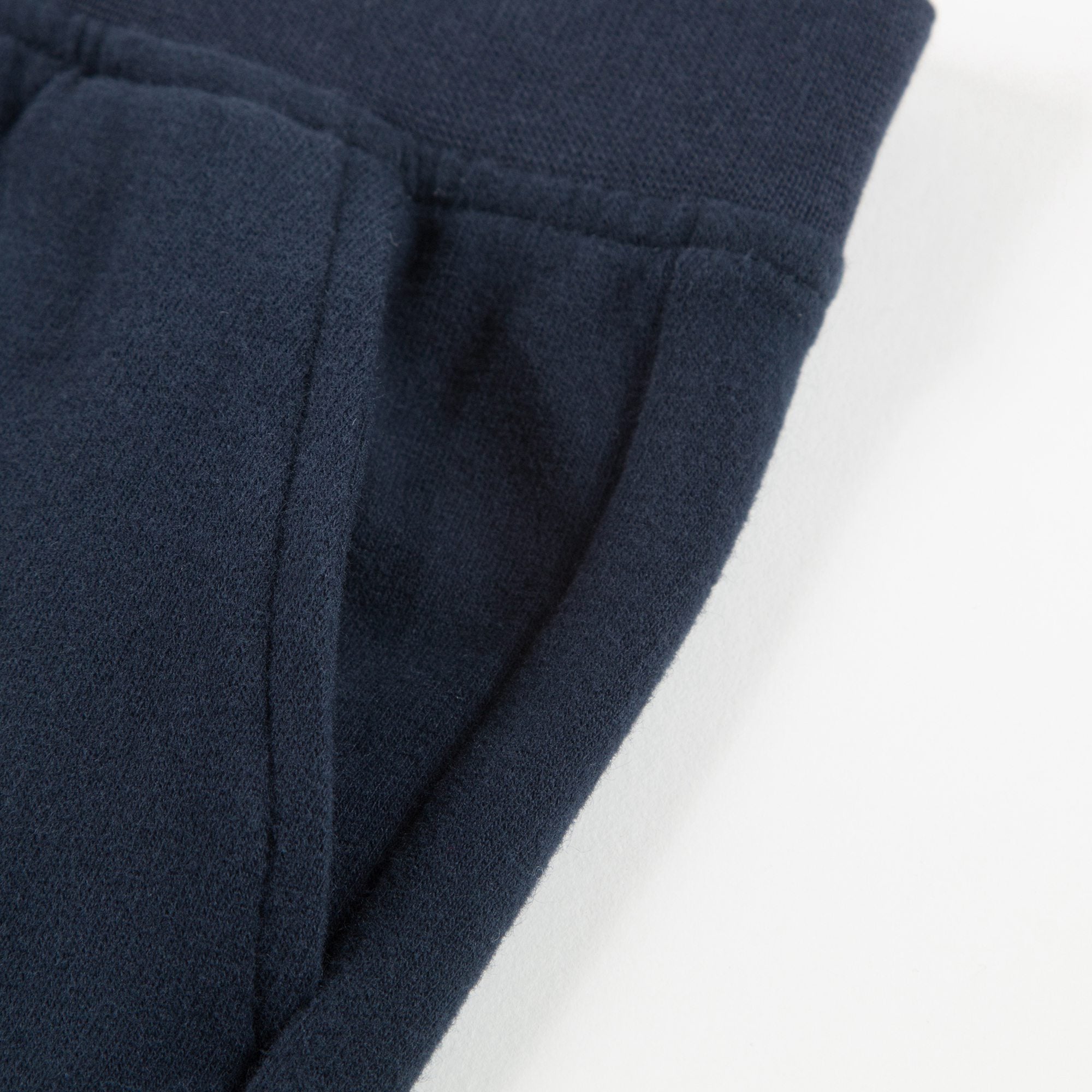 Girls Navy Blue Cotton Trousers