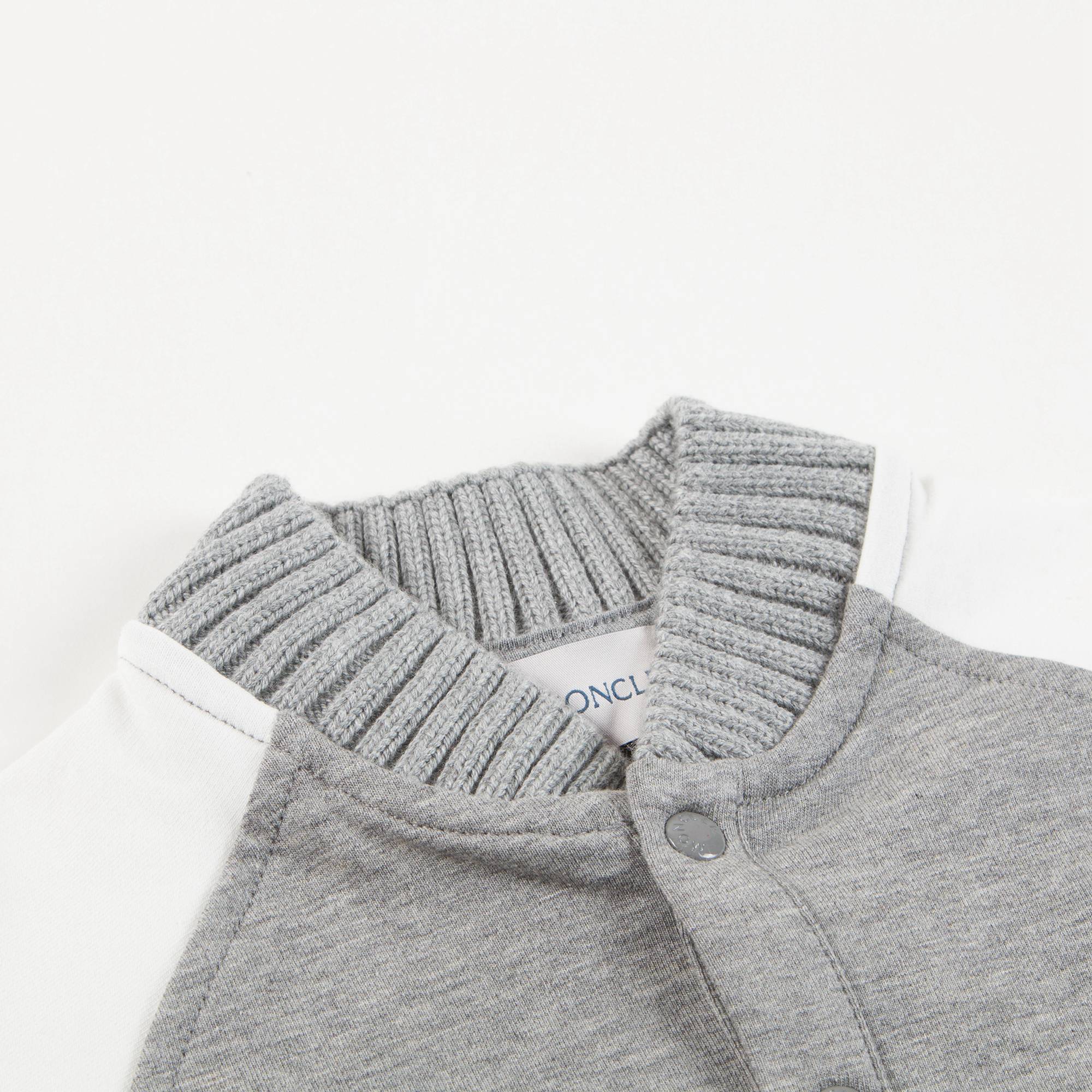 Baby Grey Cotton  Jersey Tracksuit