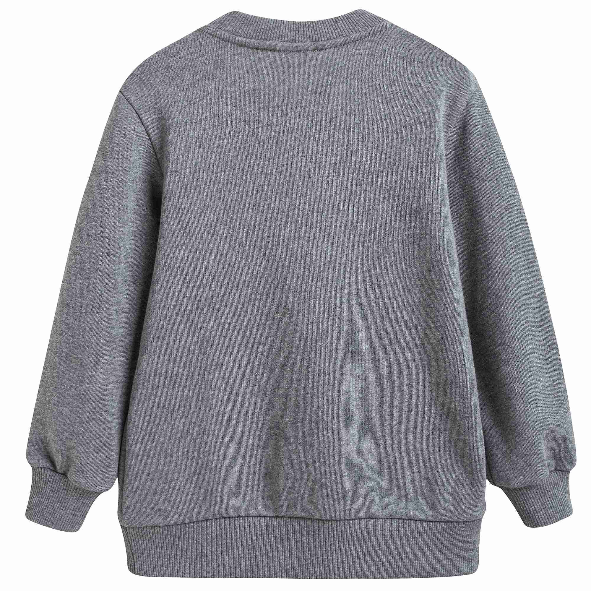 Girls Grey 'Ortensia' Jersey Sweatshirt