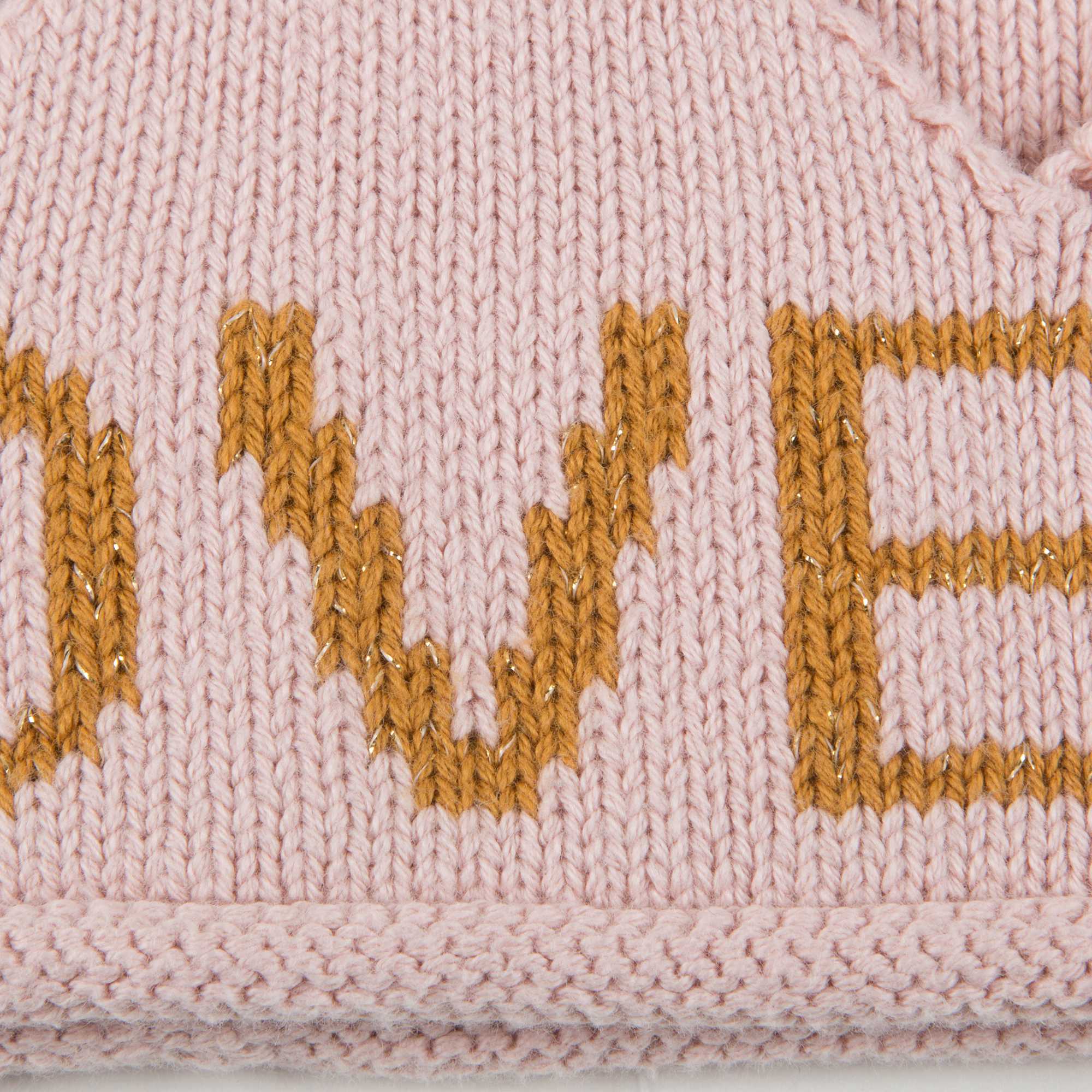 Baby Girls Light Pink & Loved Cotton Crown