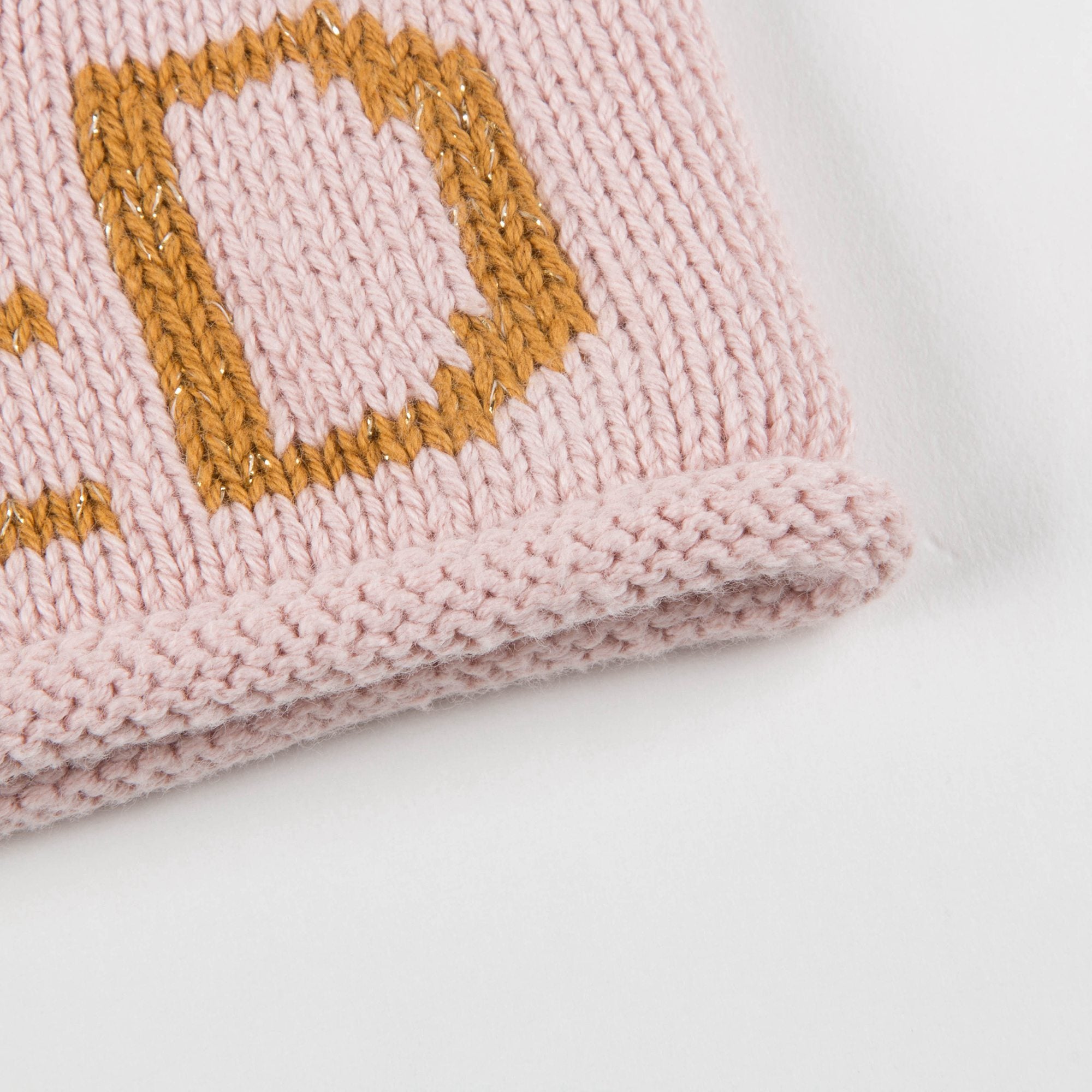 Baby Girls Light Pink & Loved Cotton Crown