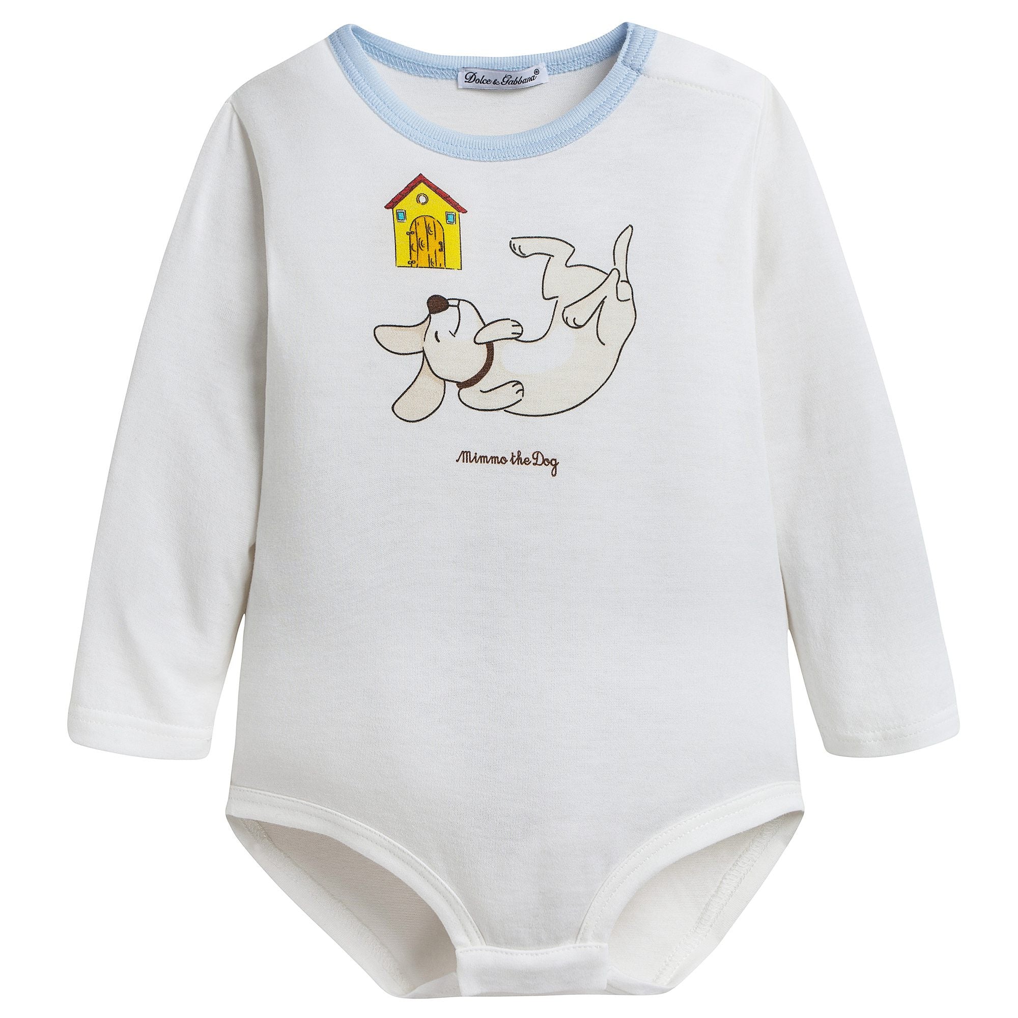 Baby White Dog Printed Gift Set 3 Piece