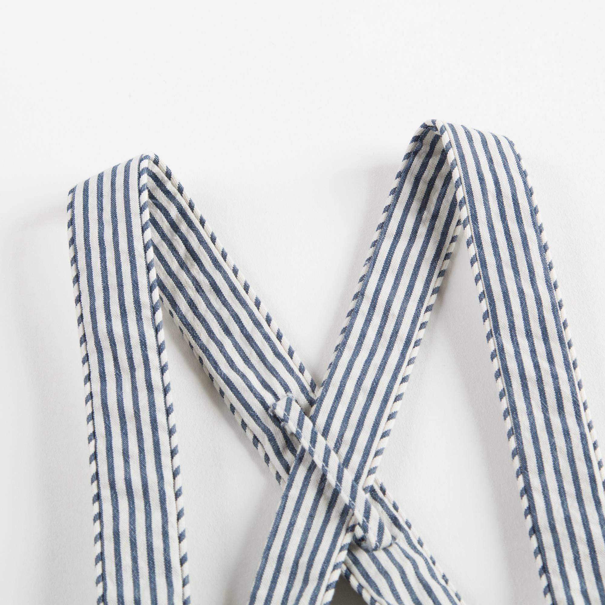 Baby Girls Blue Striped Skirt