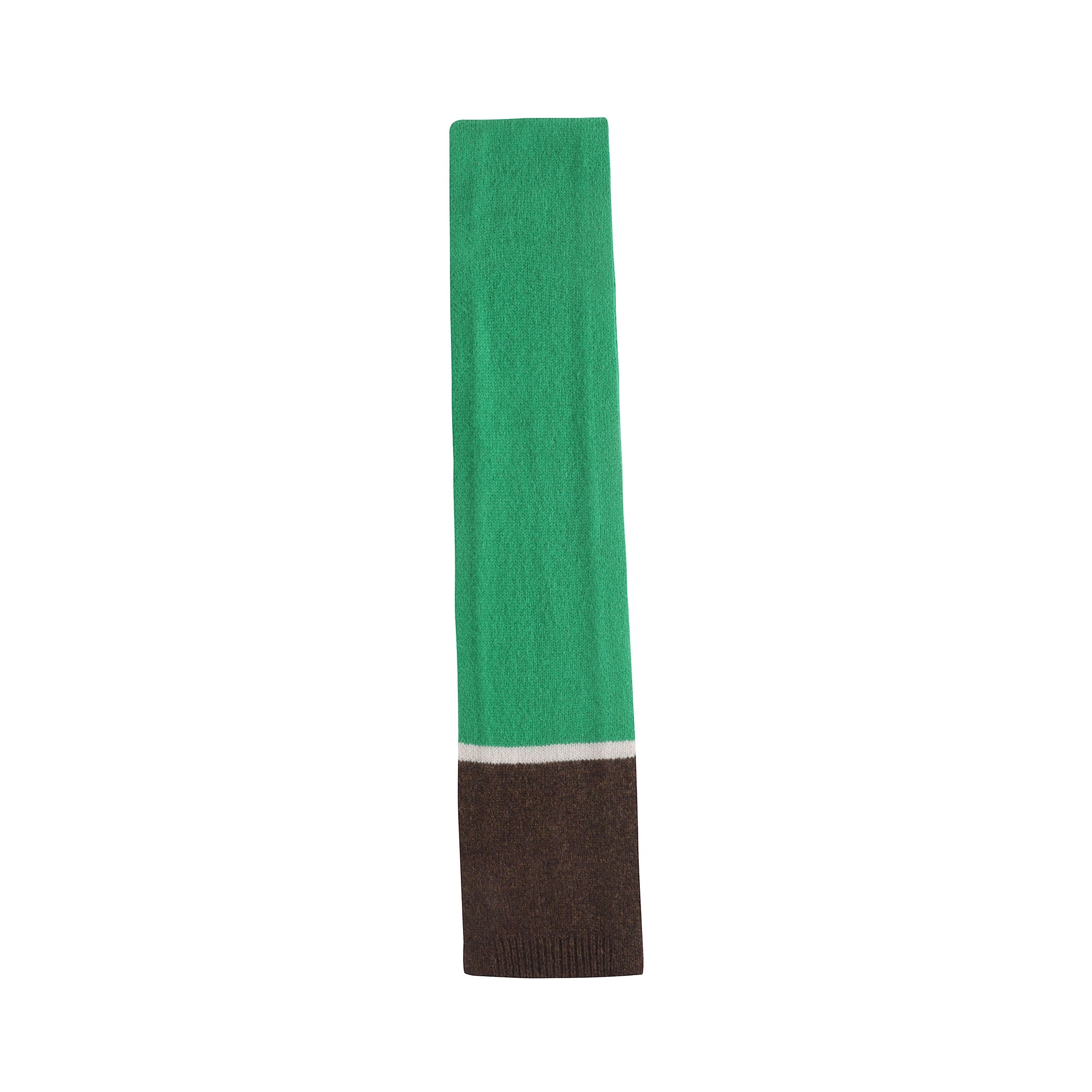 Boys & Girls Green Wool Scarf